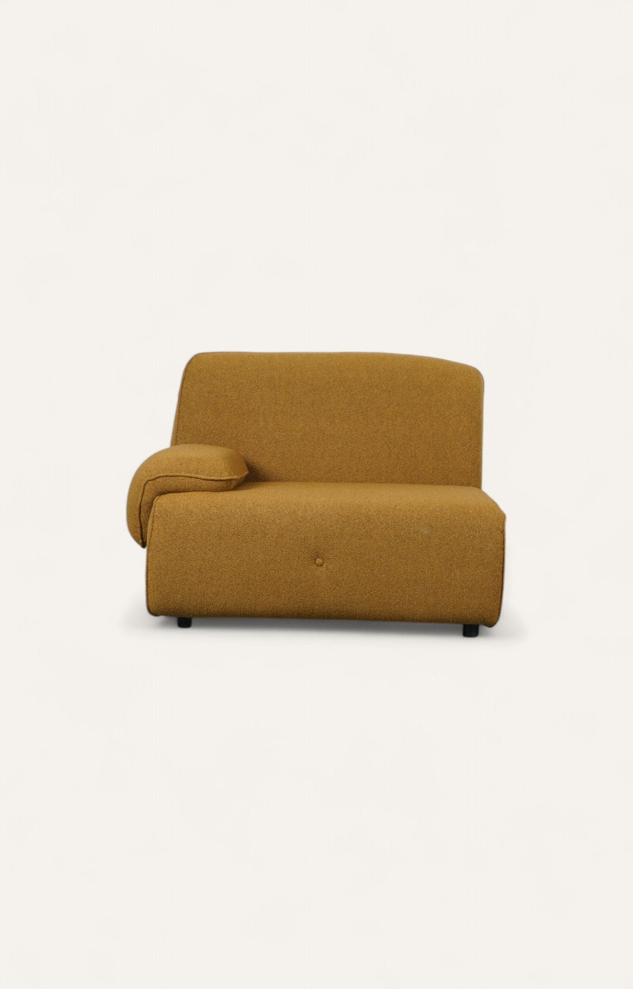 Boucle Mustered L Shape Sofa