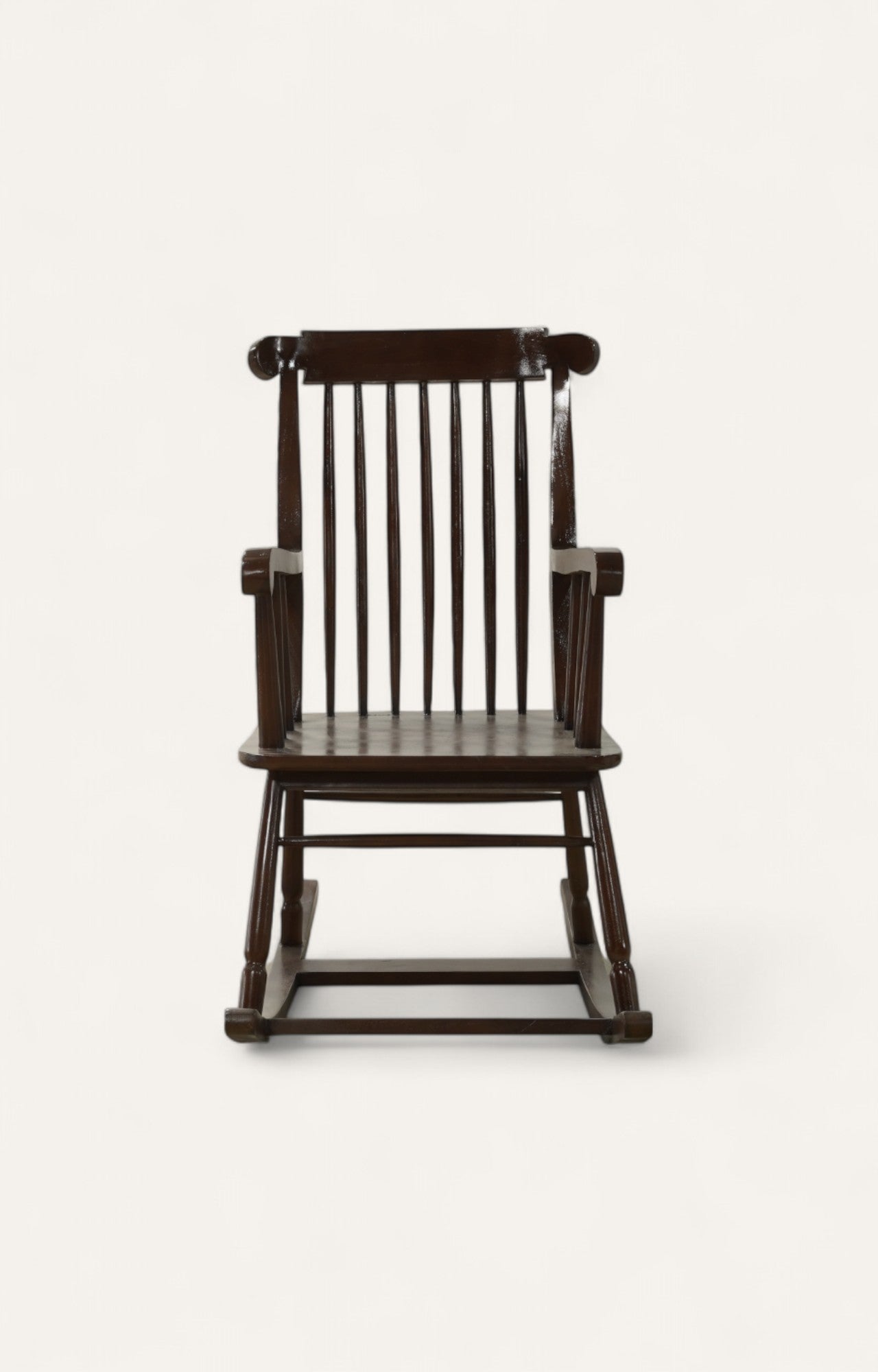 Classic Rocking Armchair in Wood