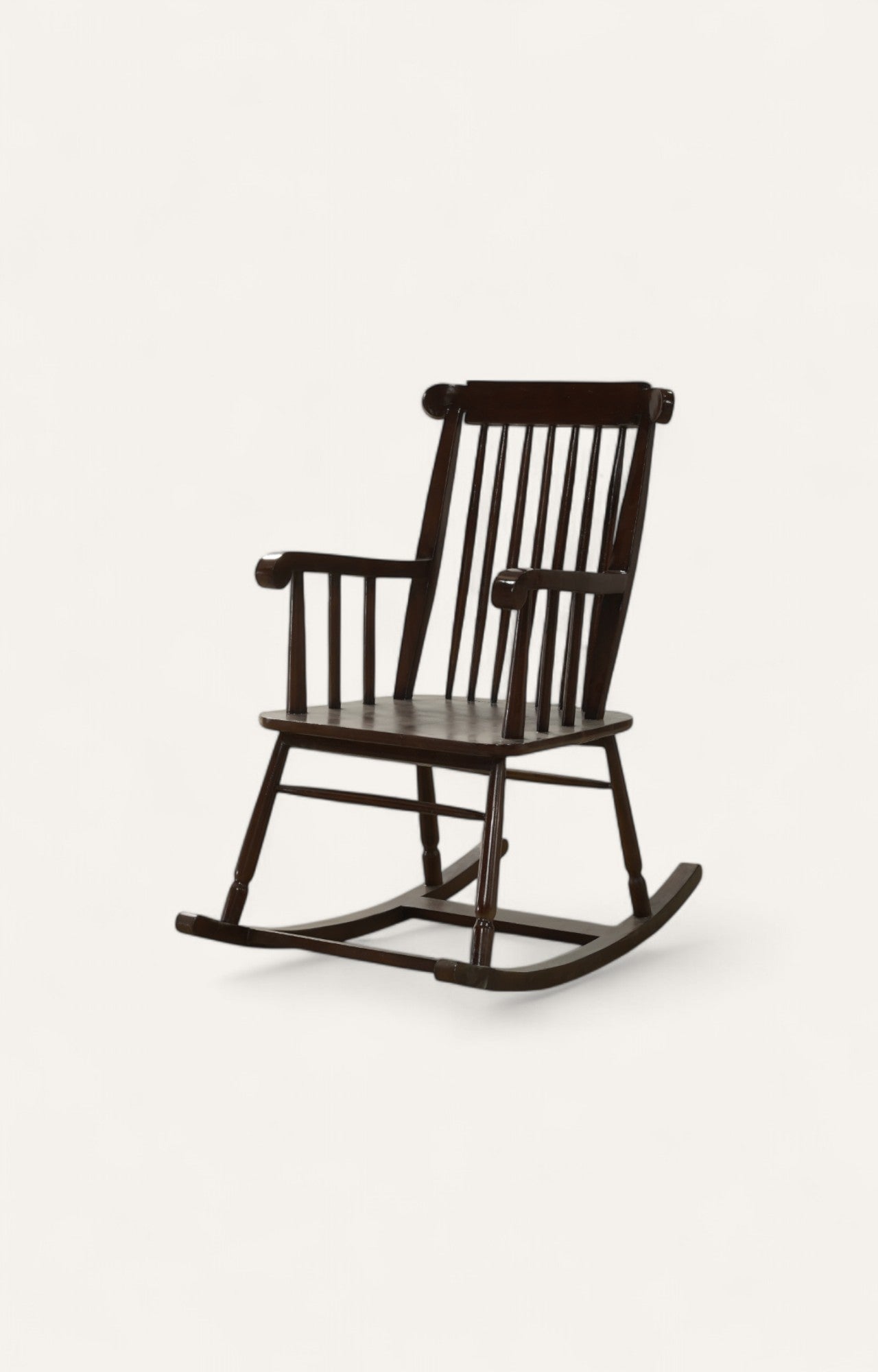 Classic Rocking Armchair in Wood