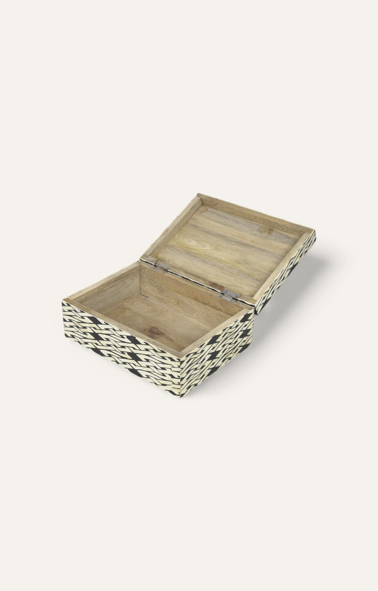 Ganeshji Mango Wood and Bone Antique  Jewelry Box