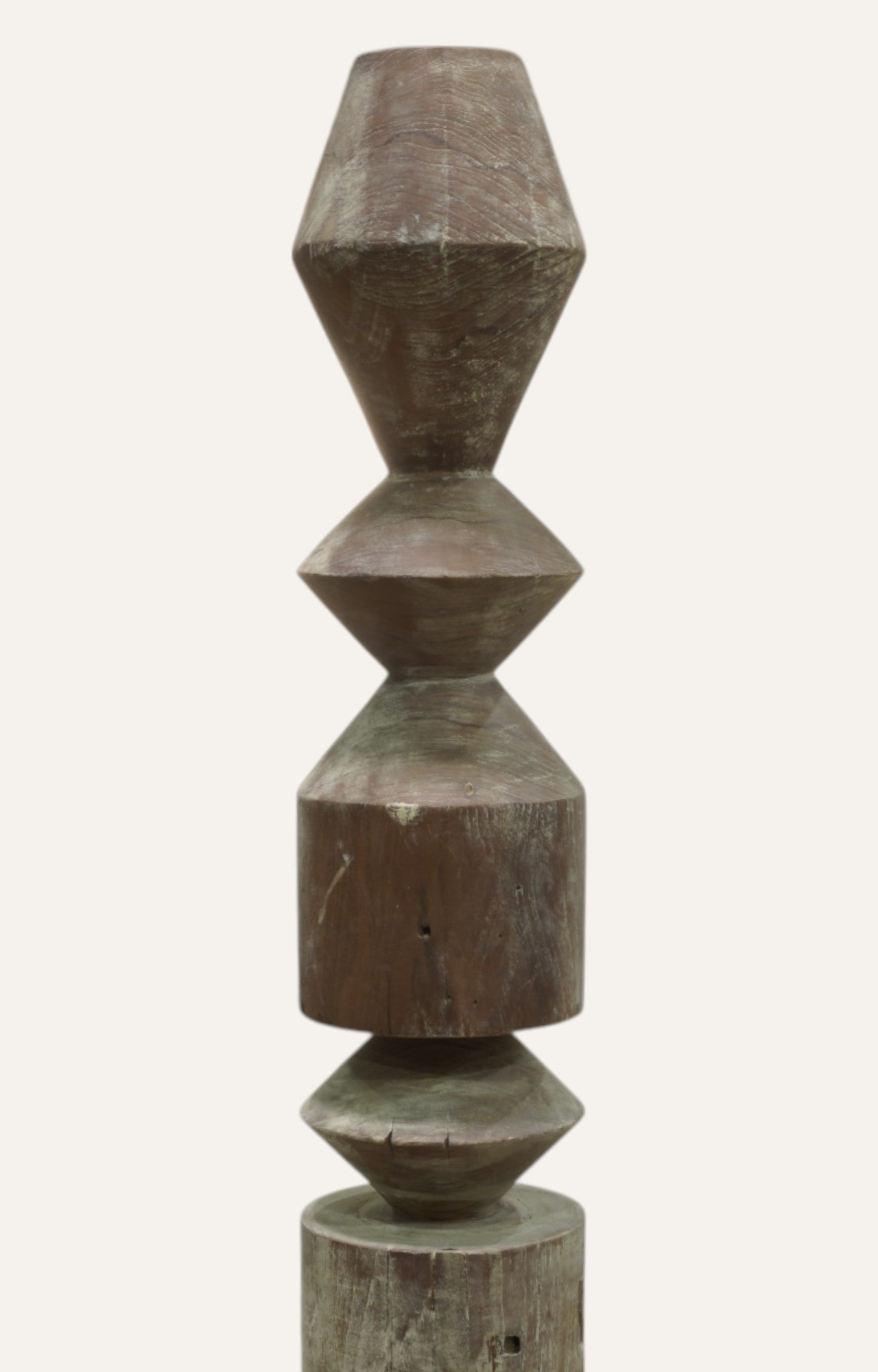 Tapered Geometric Decorative Pillar