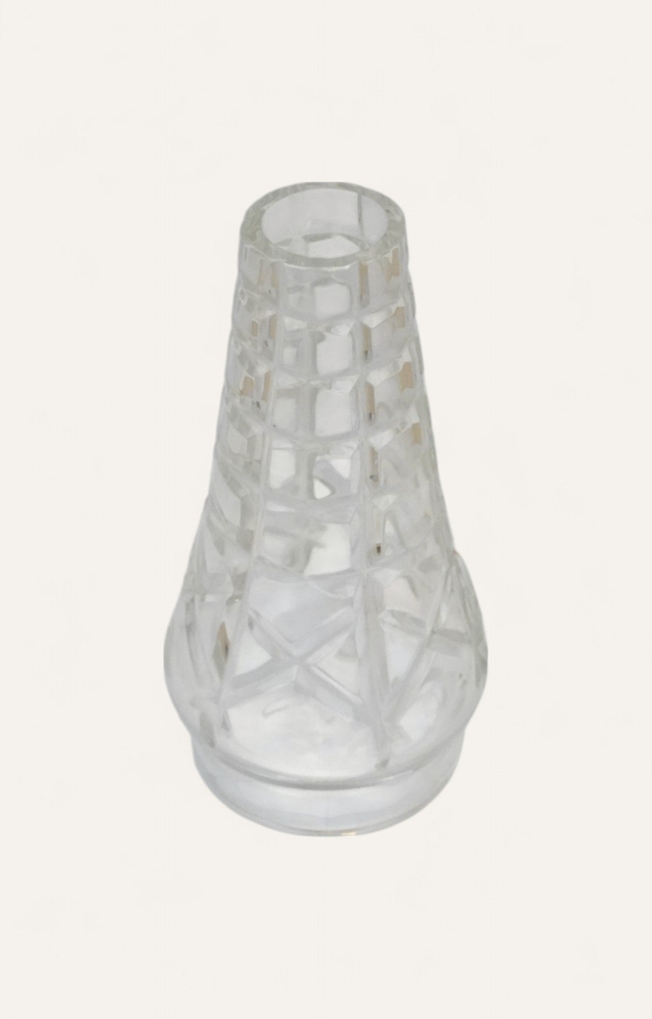 Curva Textured Glass Vase