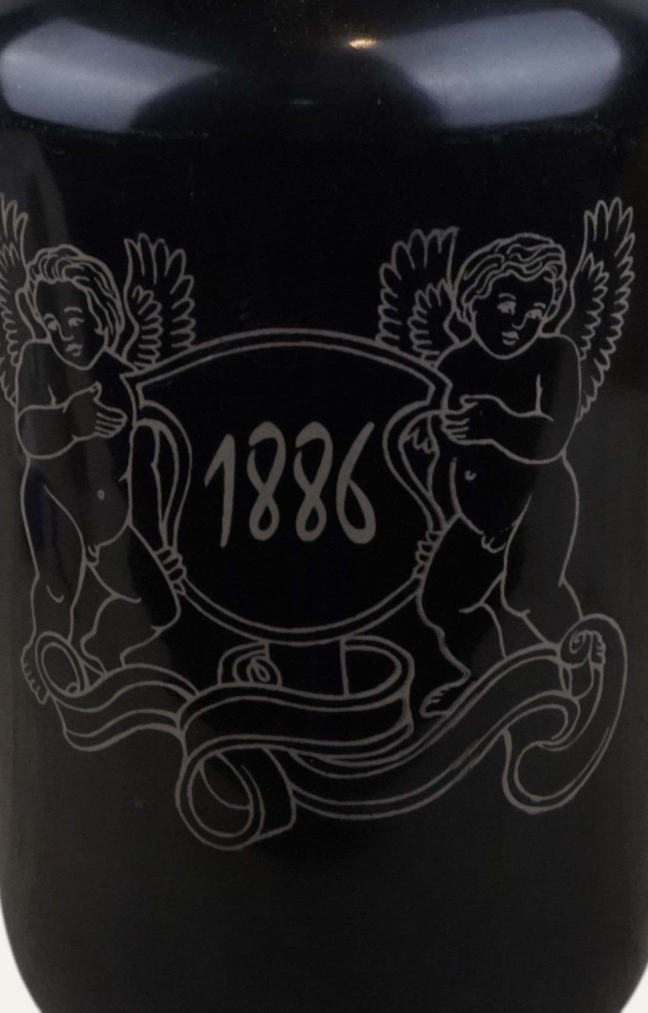 Noir Mallet Glass Vase