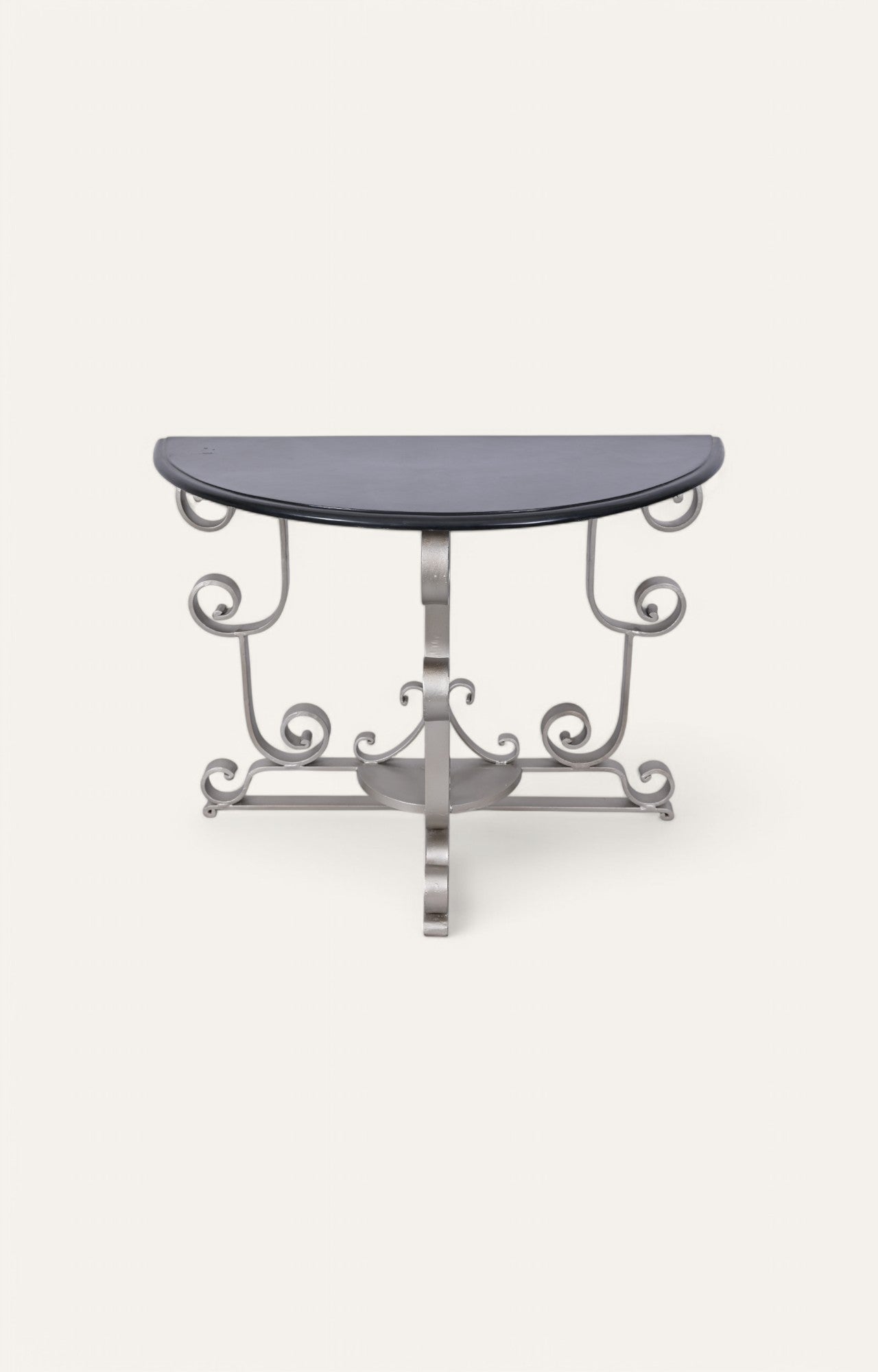 Half Moon Marble Console