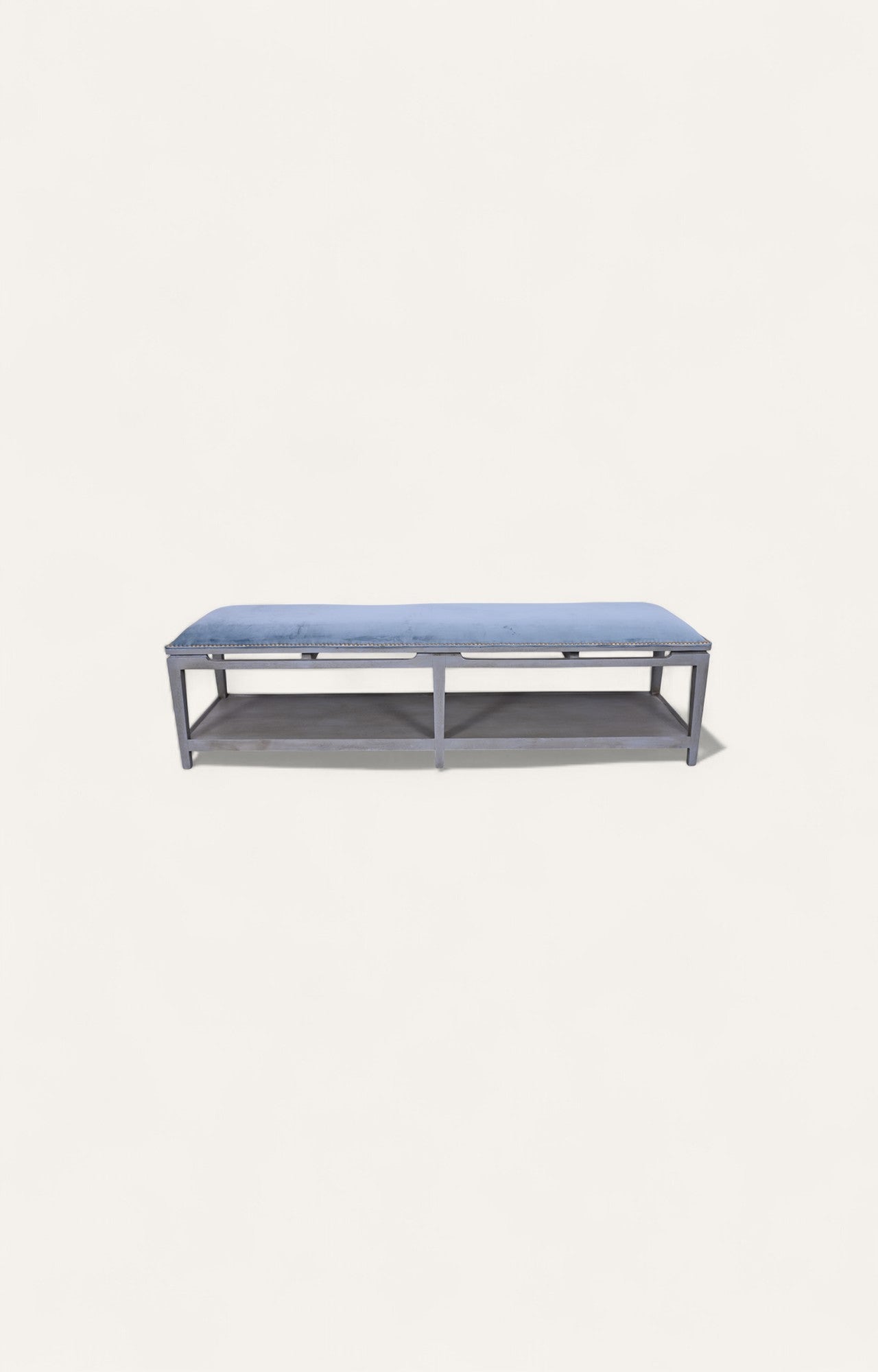 Entryway Bench In Grey Color