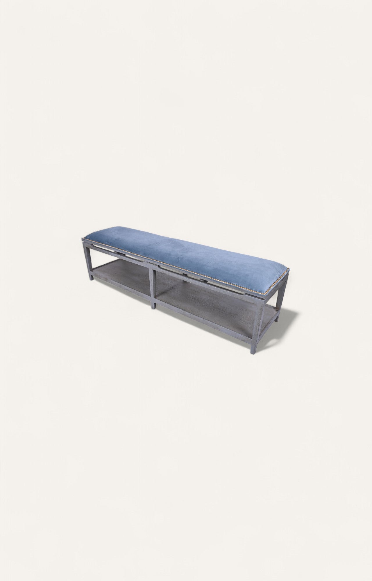 Entryway Bench In Grey Color