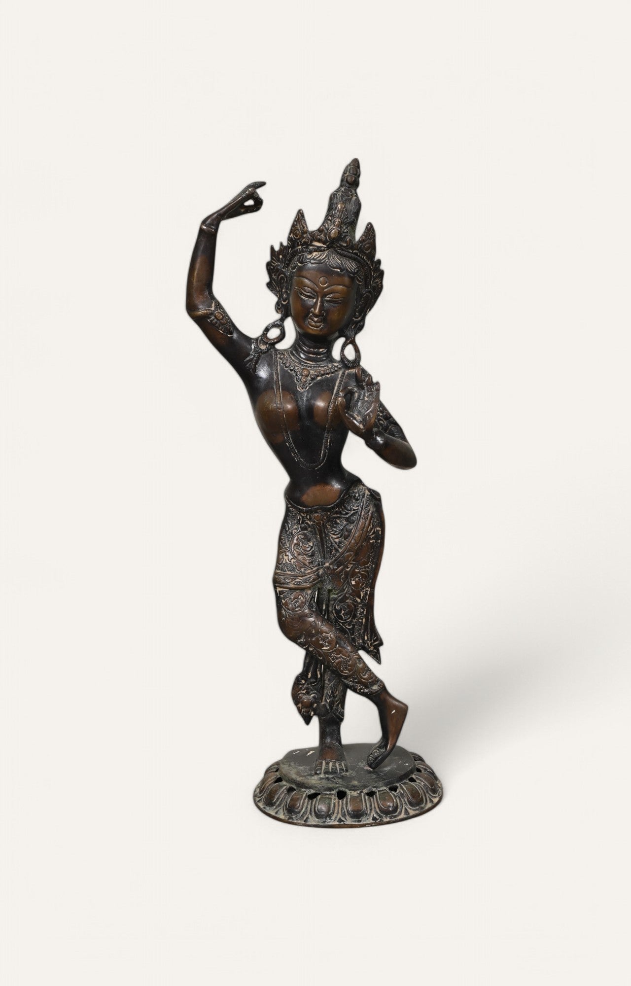 Nritya Tribal Brass Figurine