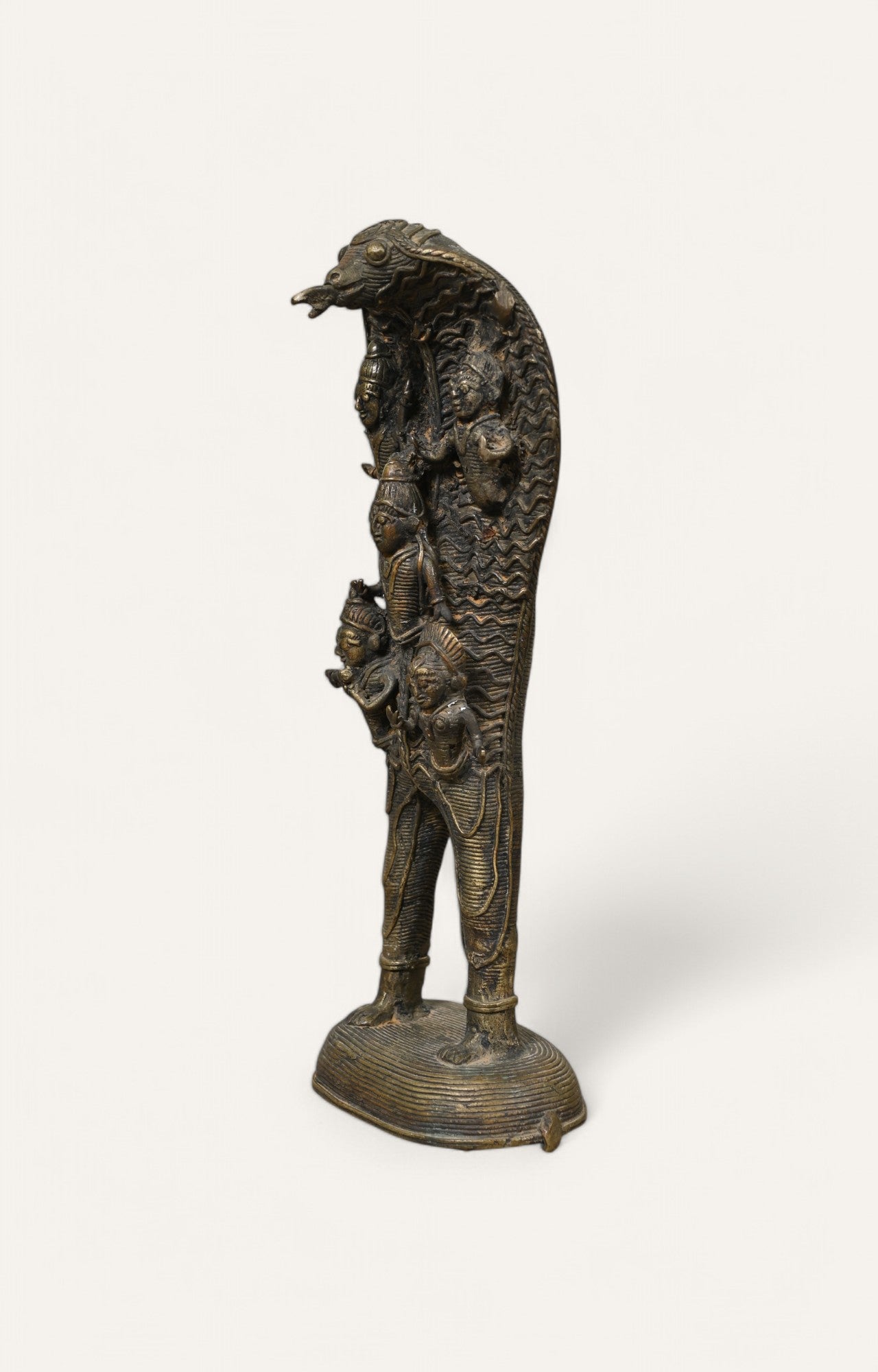 Orispa Tribal Snake Figurine