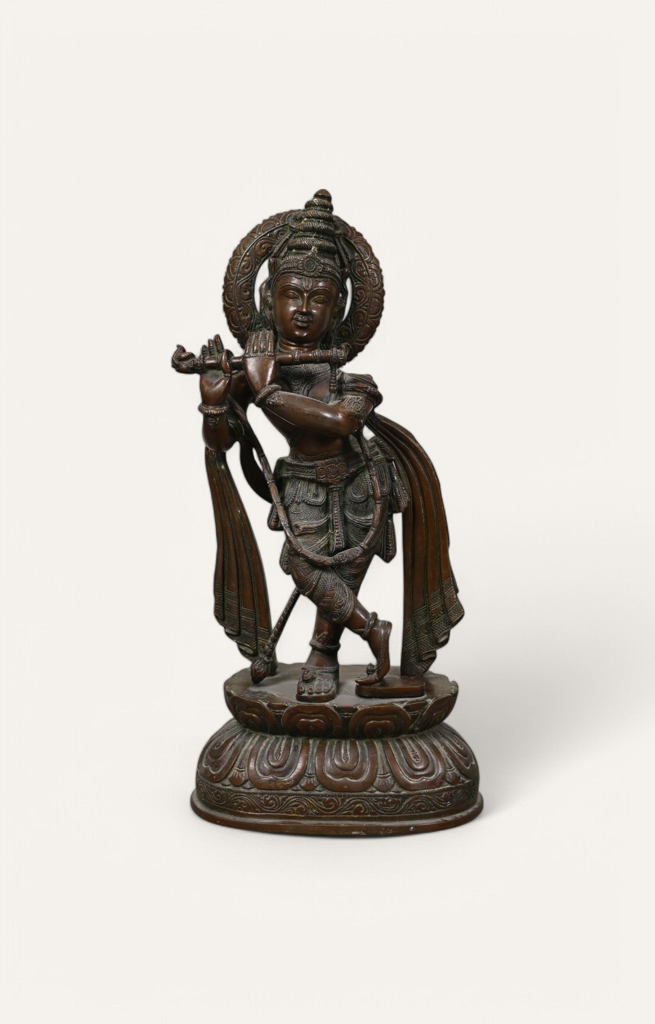 Krishna Brass Figurine