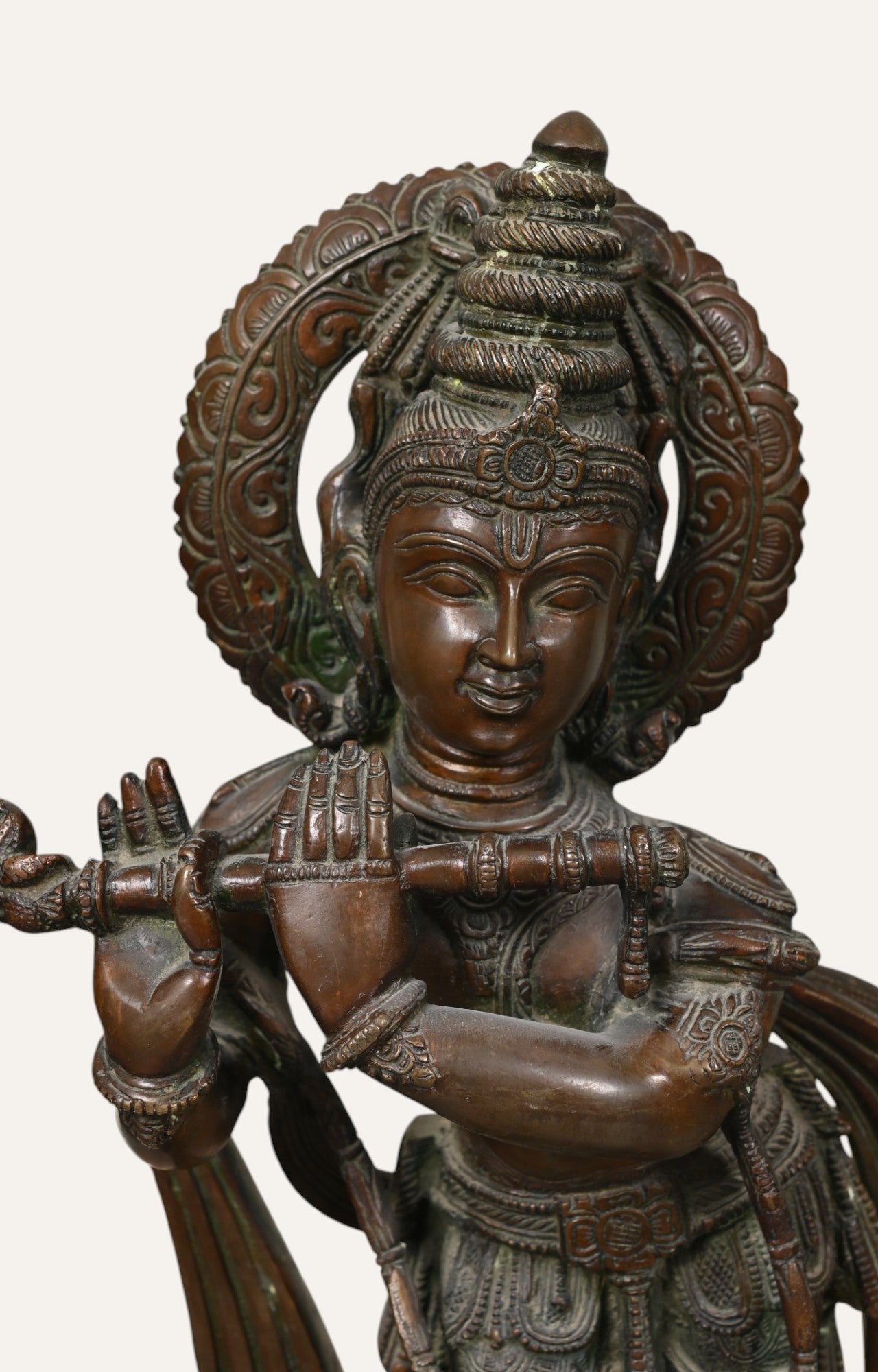Krishna Brass Figurine