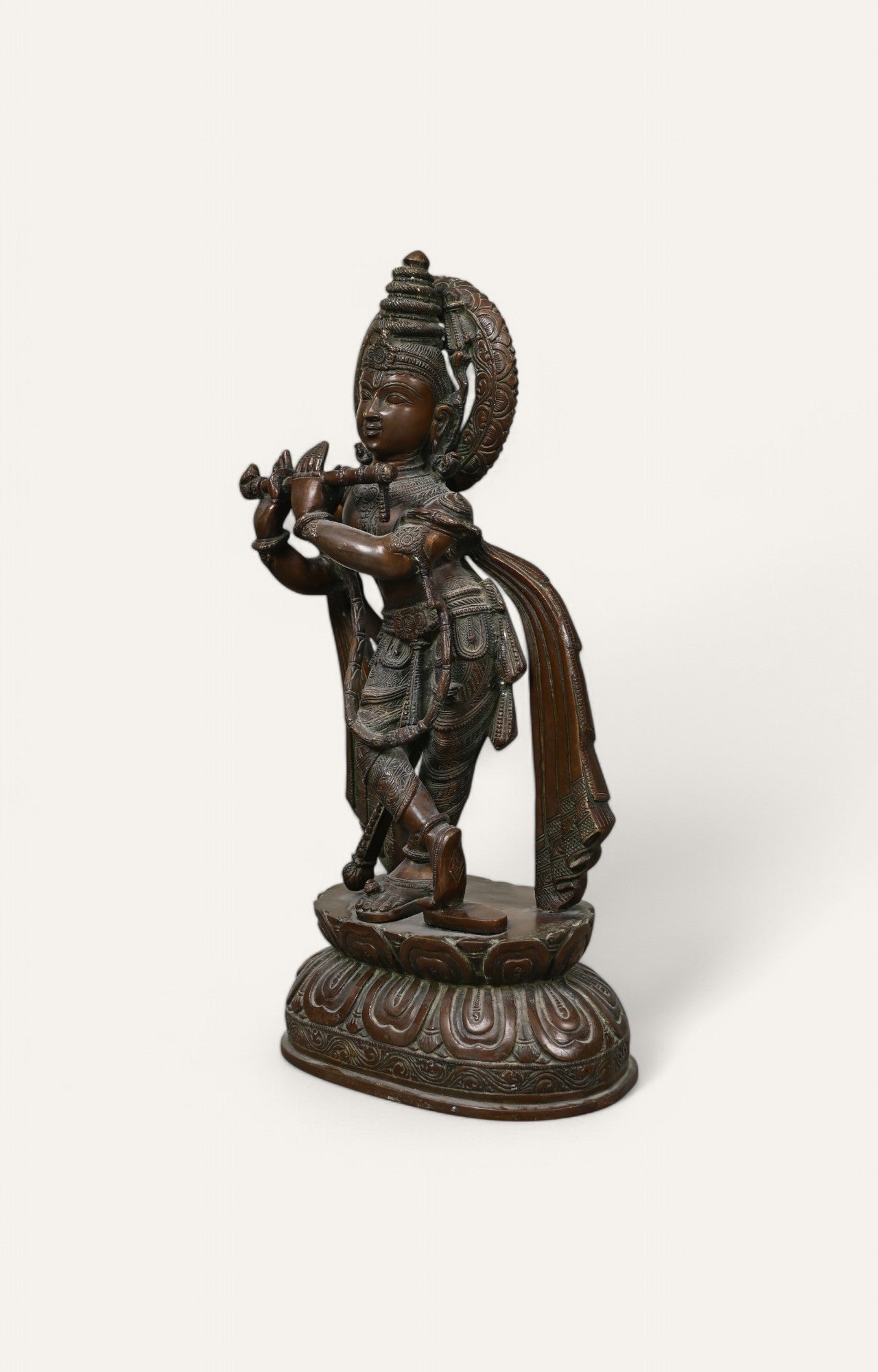 Krishna Brass Figurine