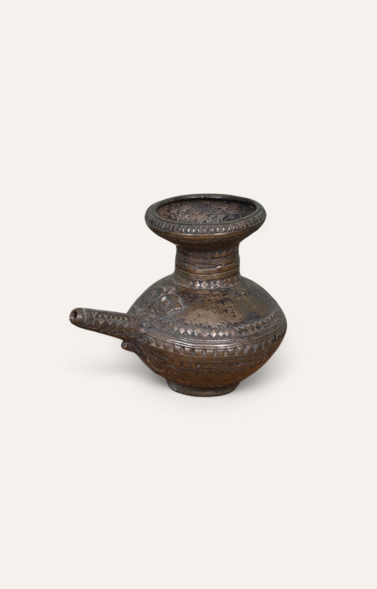 Ornate Brass Water Pot