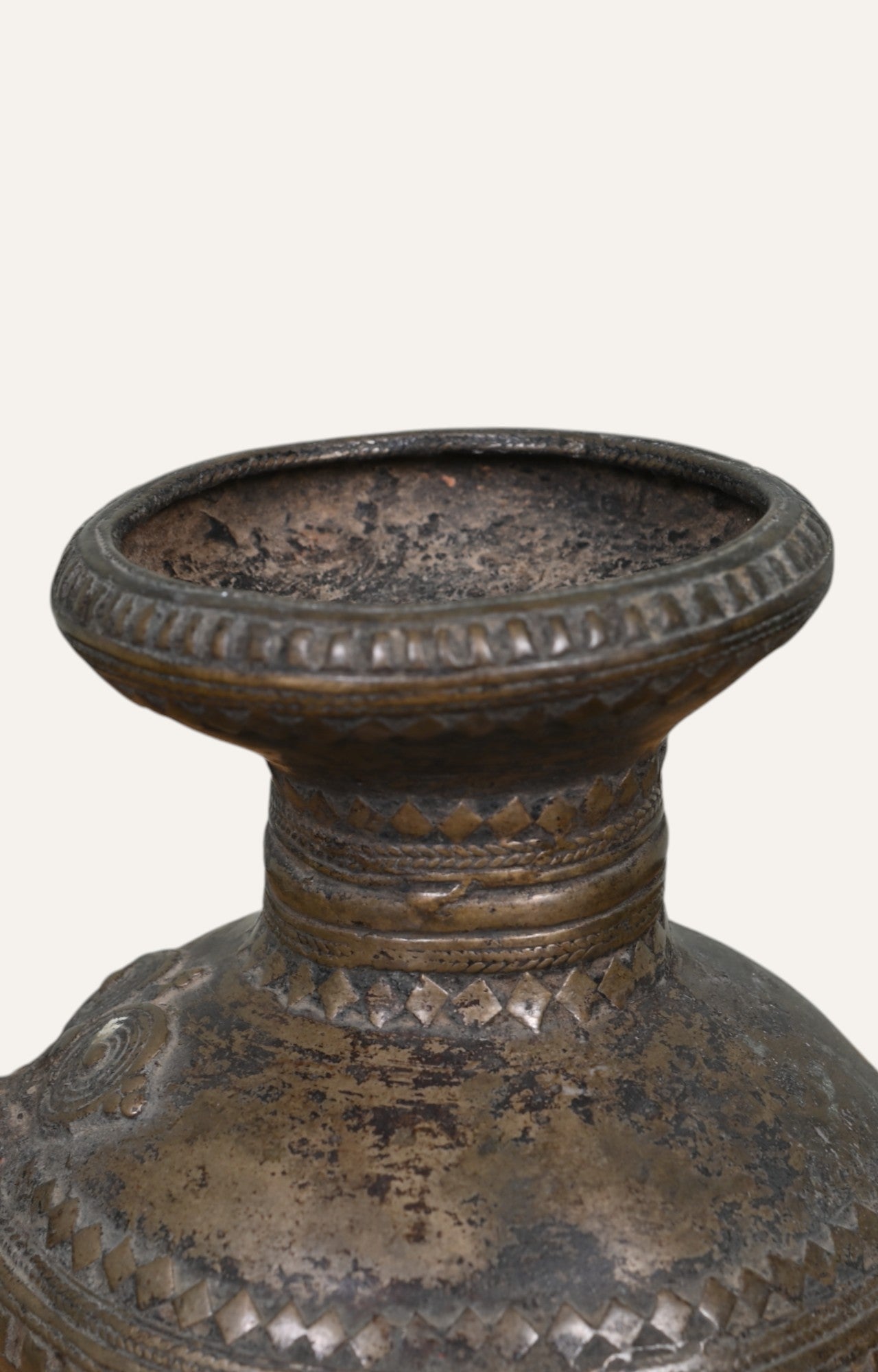Ornate Brass Water Pot