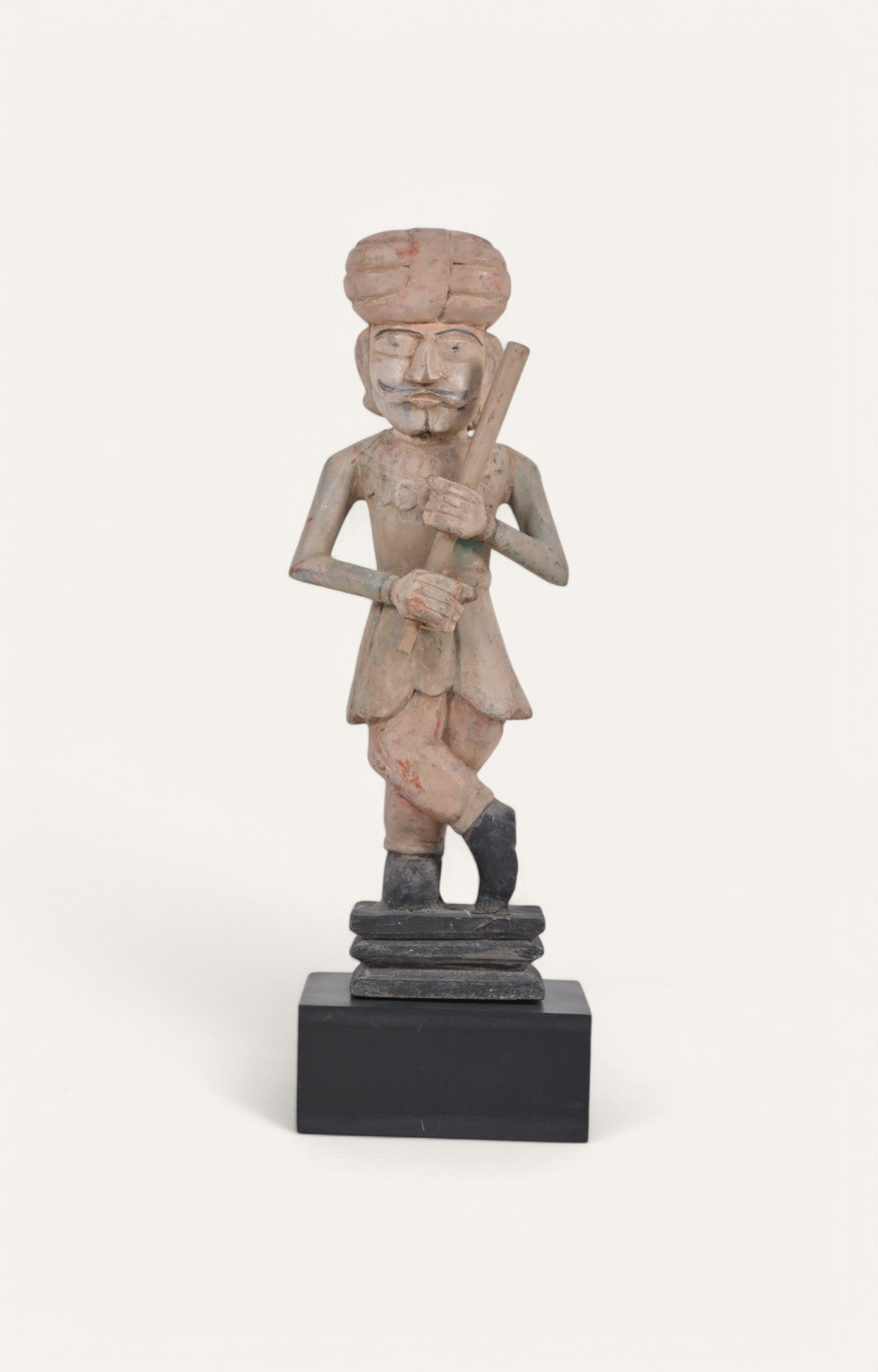 Vintage Indian Dwarpal Sculpture