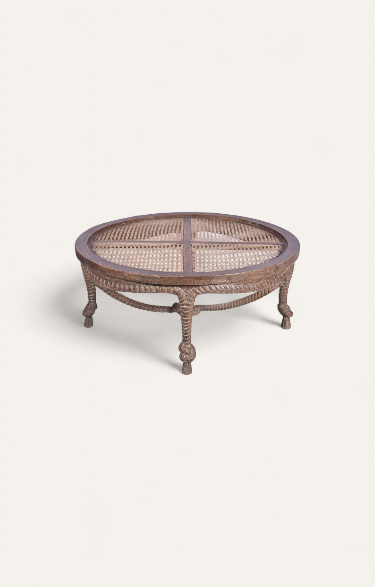 Rattan Top Round Table