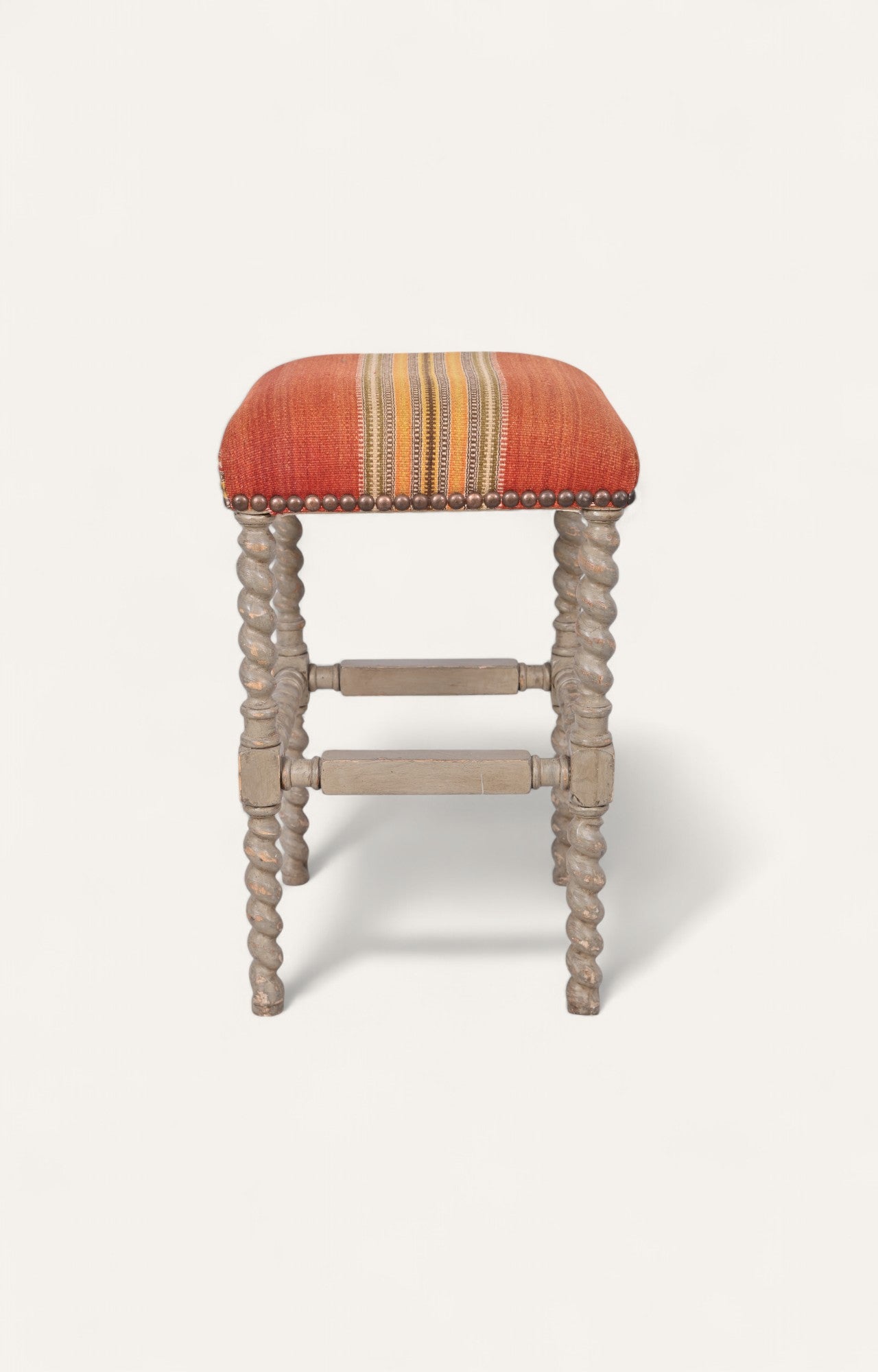 Spindle leg counter stool