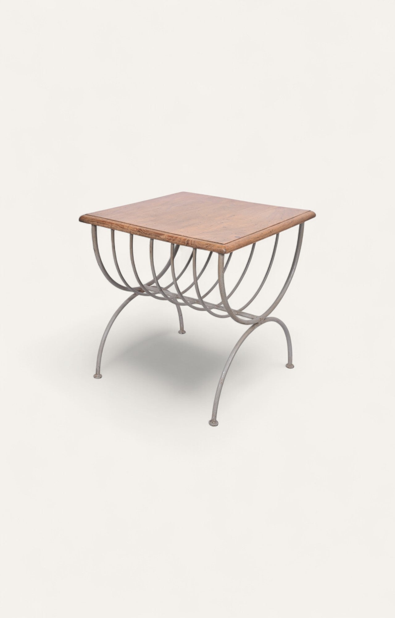 U Shape Leg Wooden Side Table