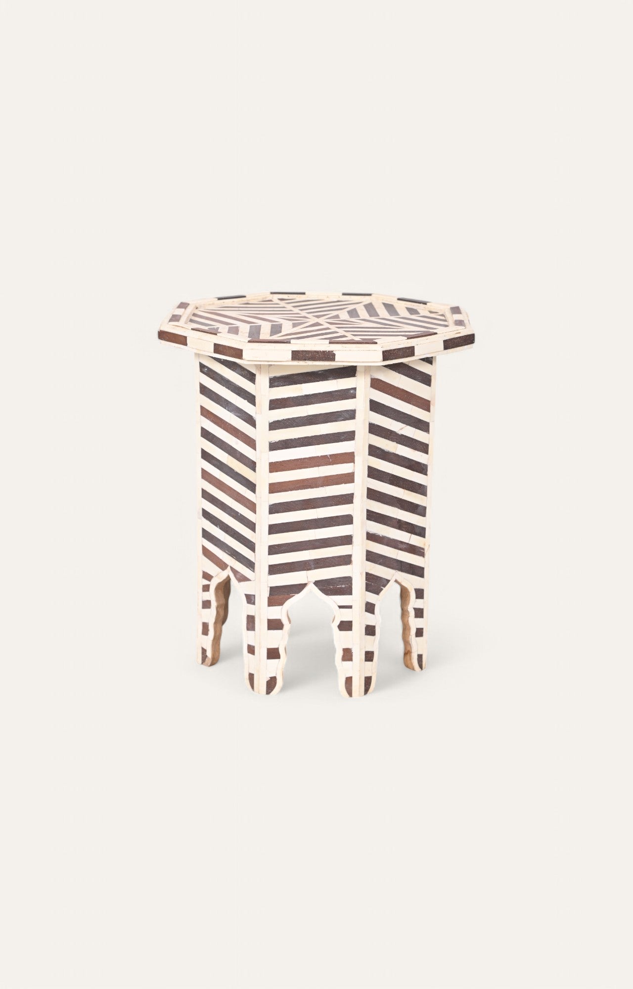 Bone Inlay side table