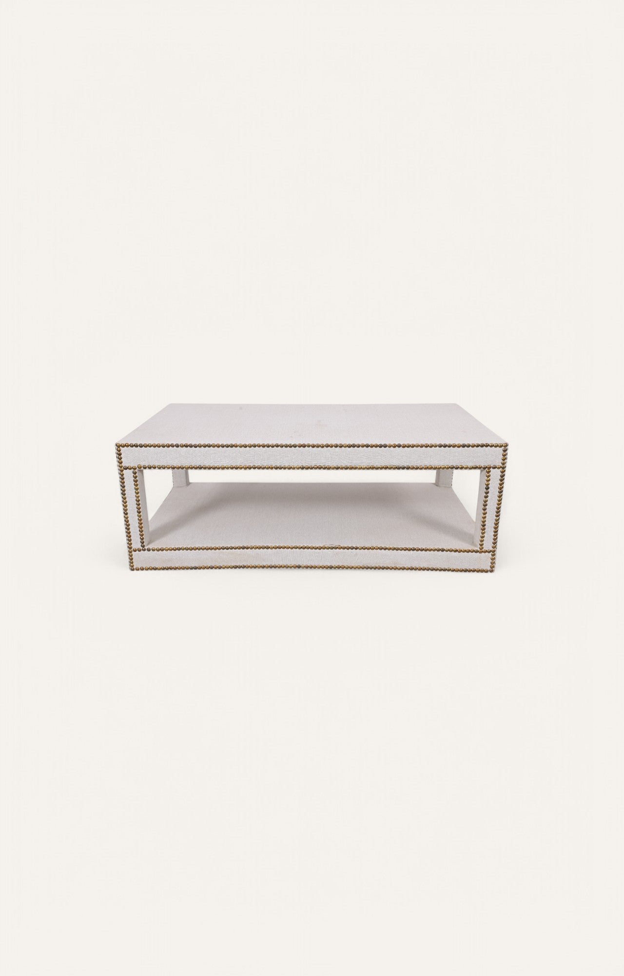 Linen Upholstred Coffee Table