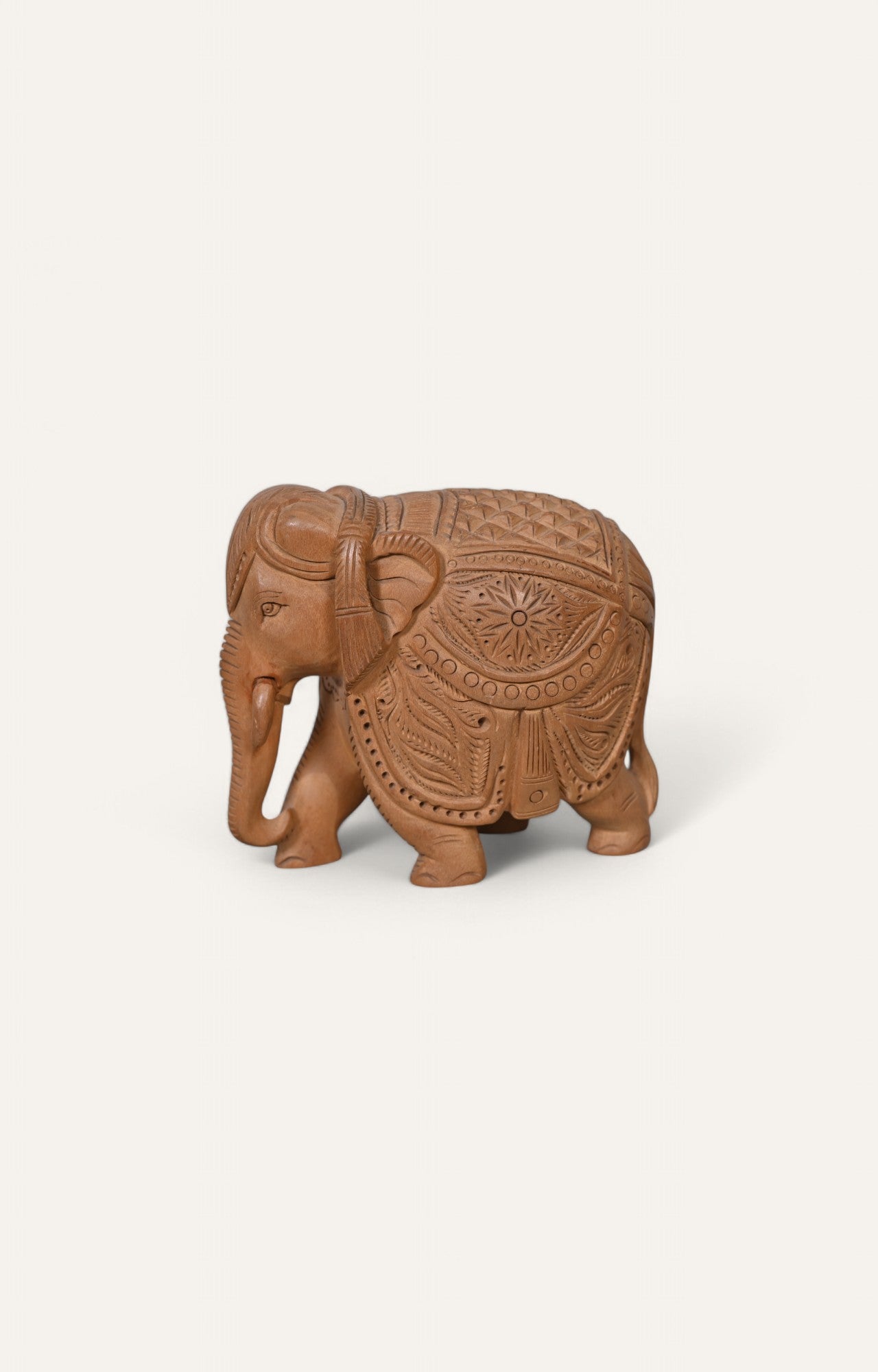 Wooden Elephant Statue