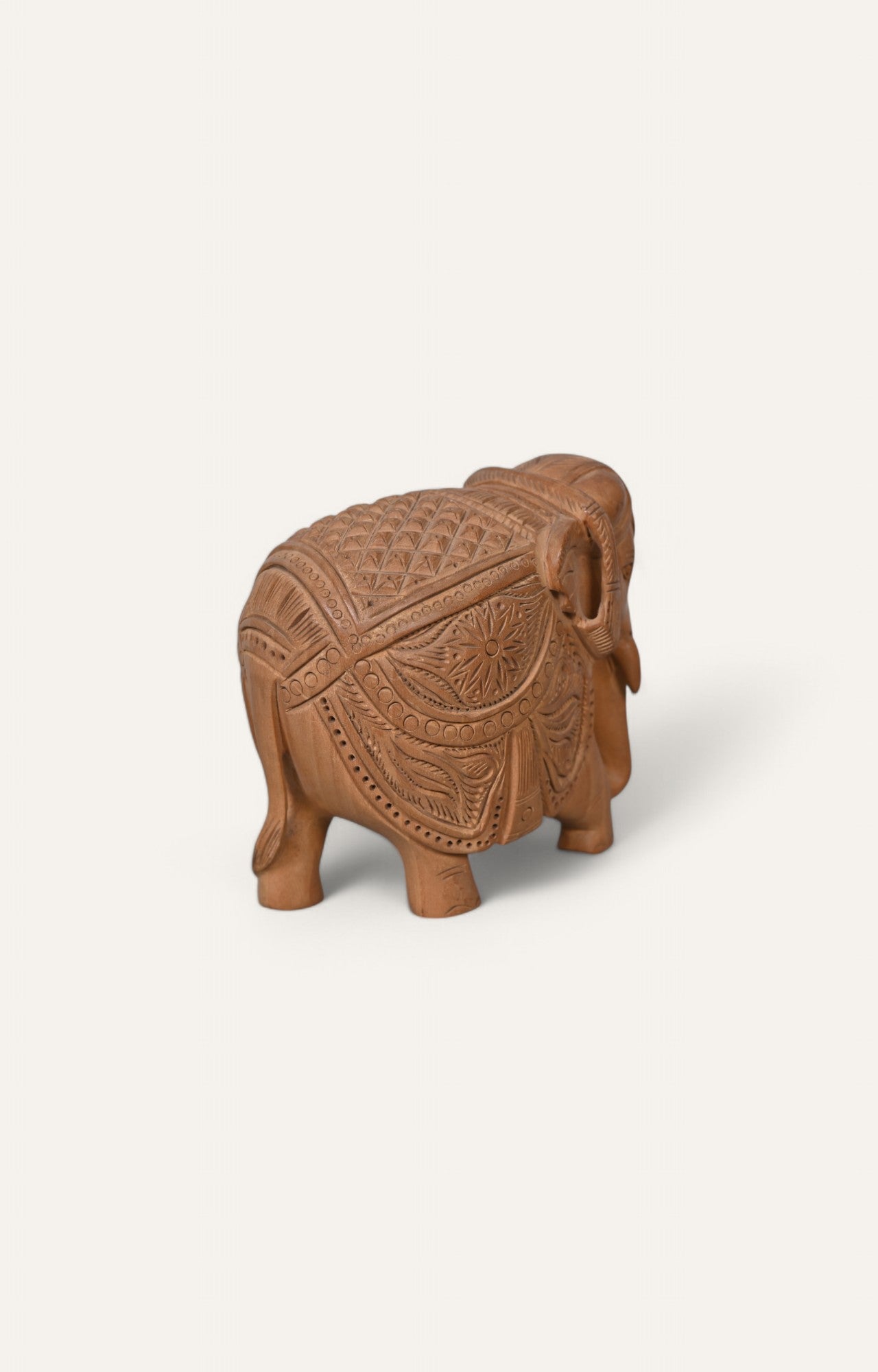Wooden Elephant Statue
