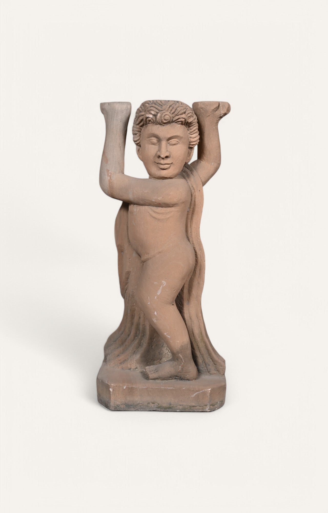 Cupid Sandstone Vintage Sculpture
