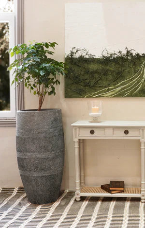 Sanded Texture Round Planter – Medium