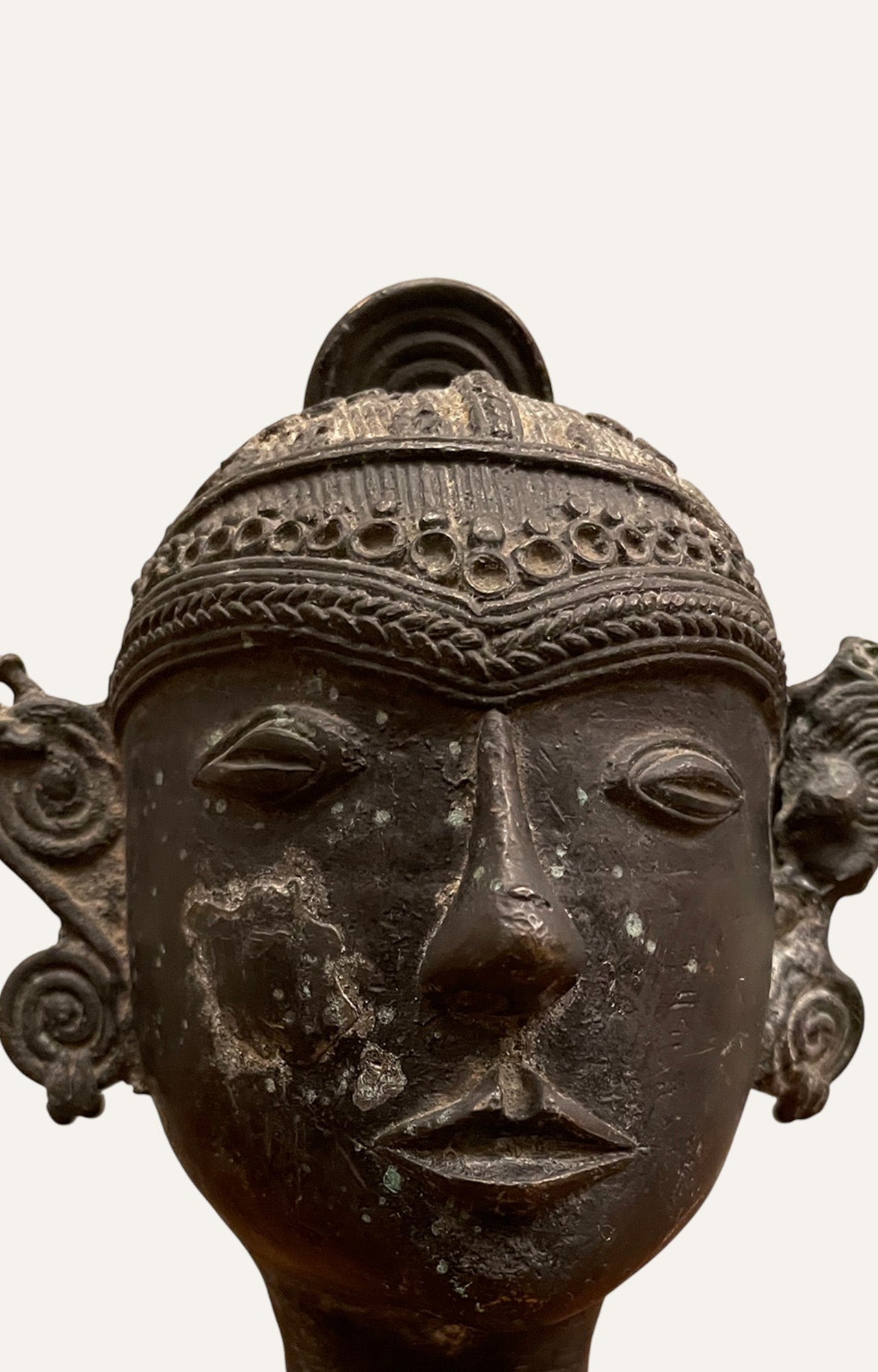 Dhokra Ladi in Bun Brass Sculpture