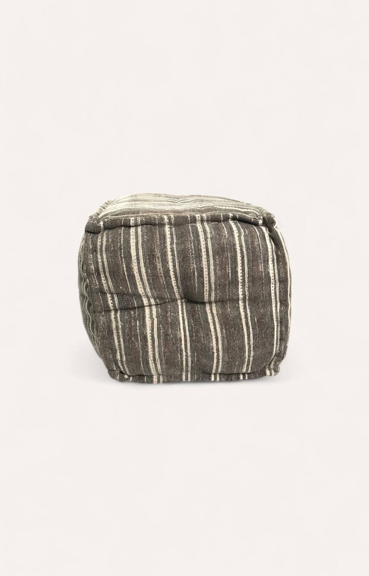 Block Printed  pouf
