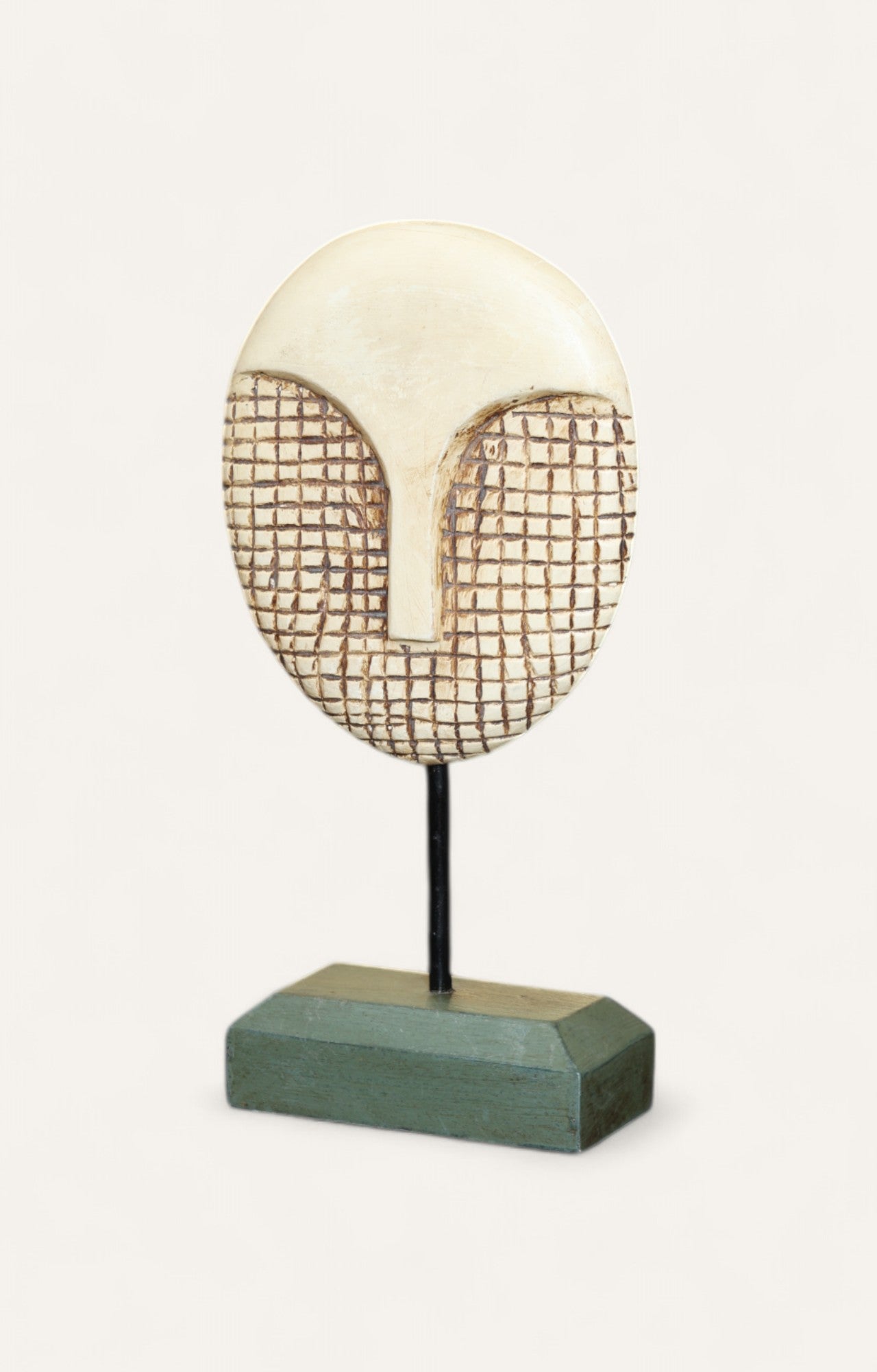 Wood Mask Décor Set of 3