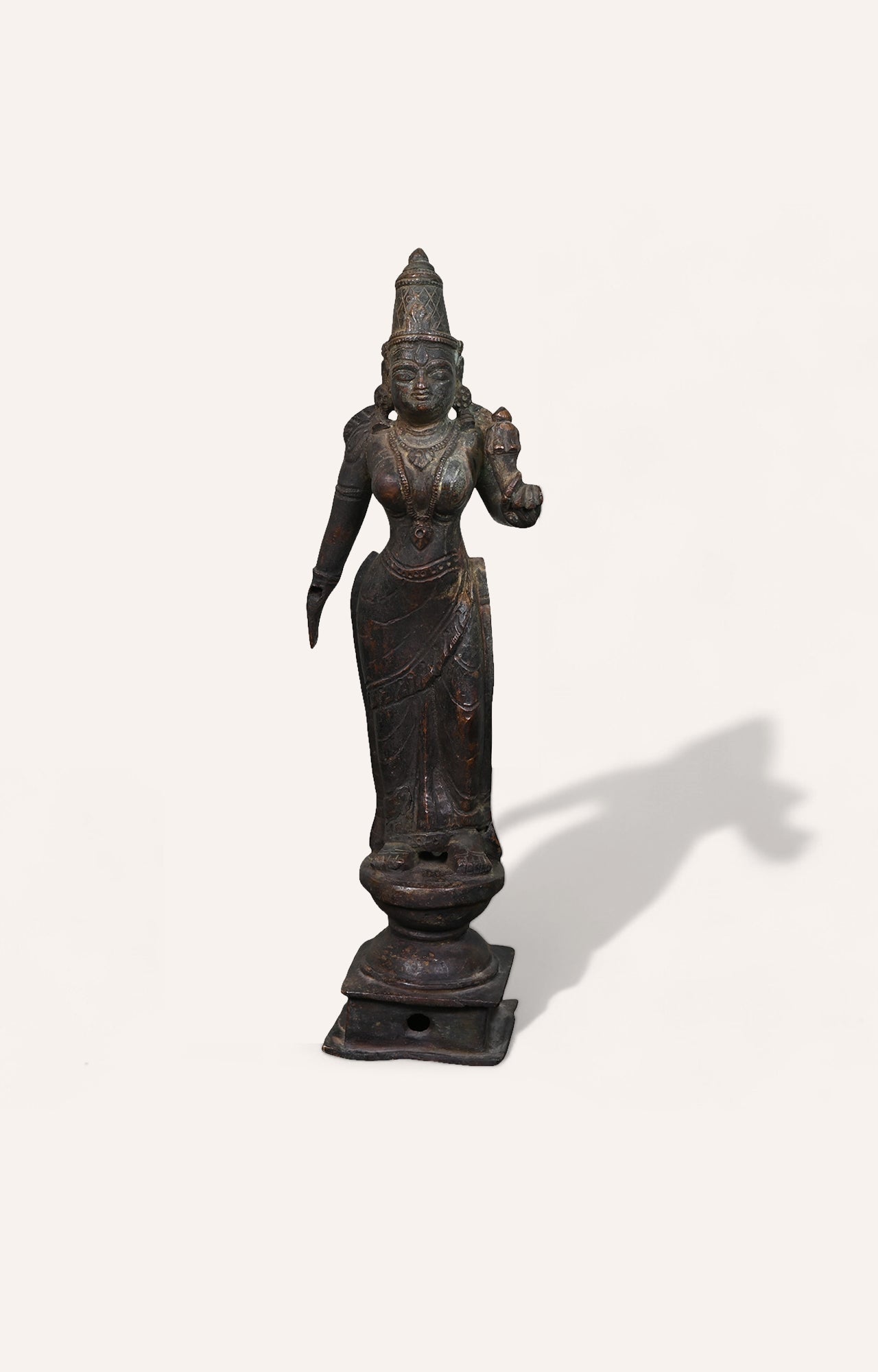 Bhudevi Brass Figurine