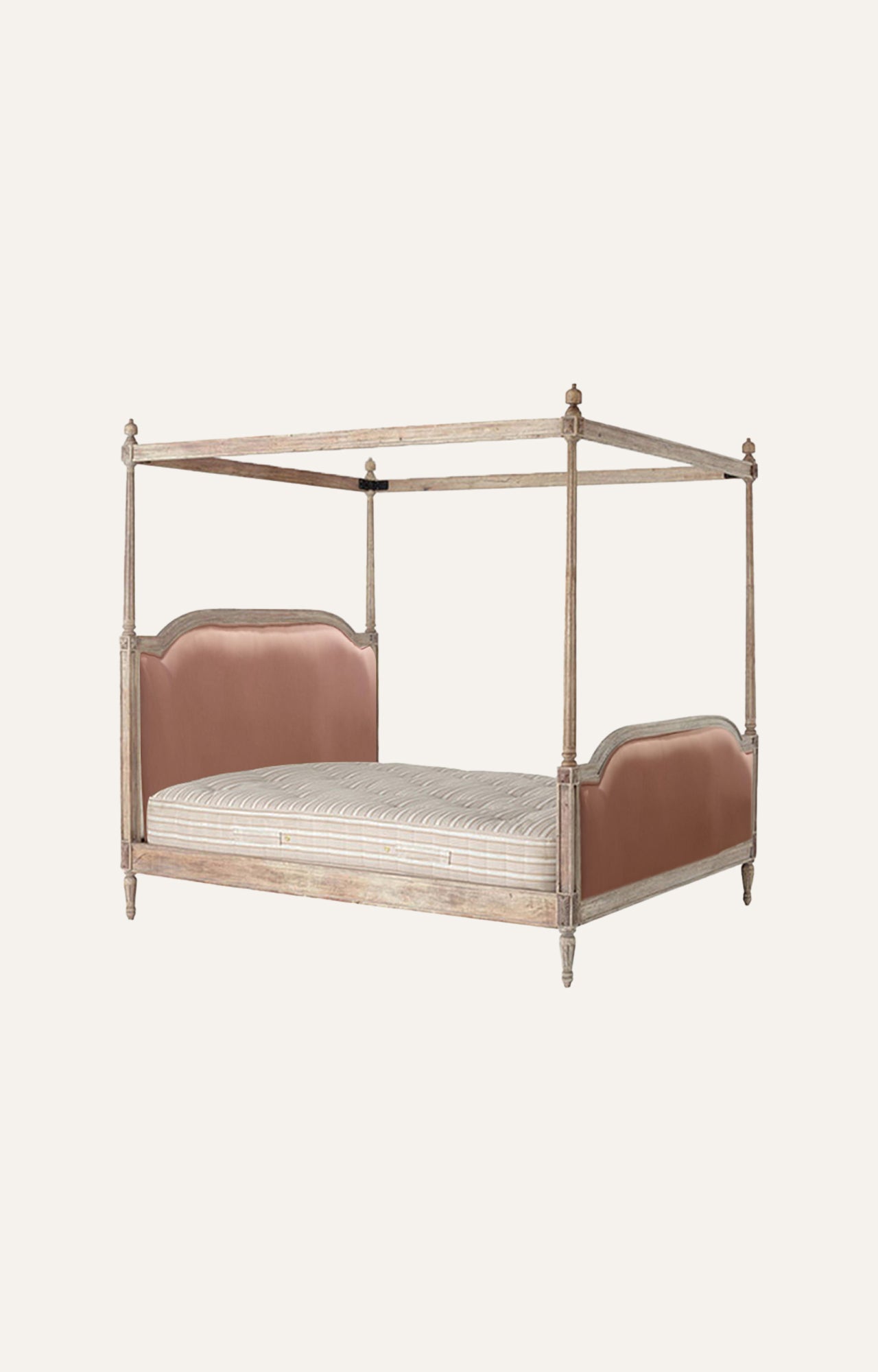 Amber Gustavian Canopy Bed