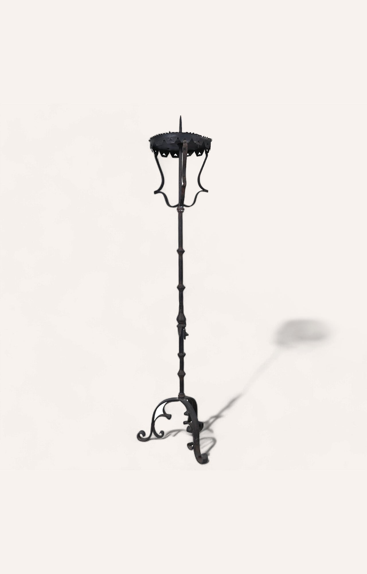 Iron Floor Candle Stand