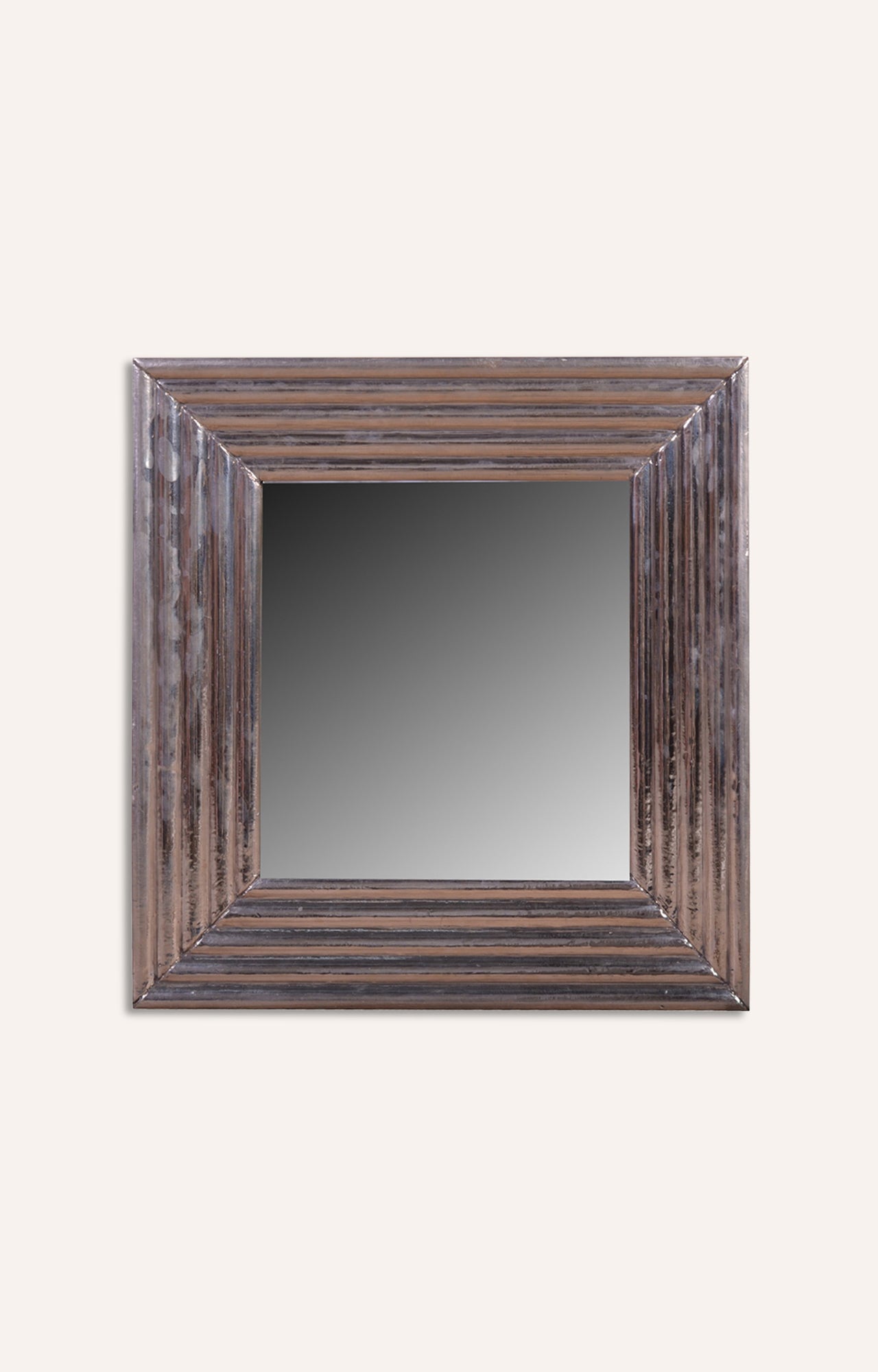 Metal Fluted Mirror