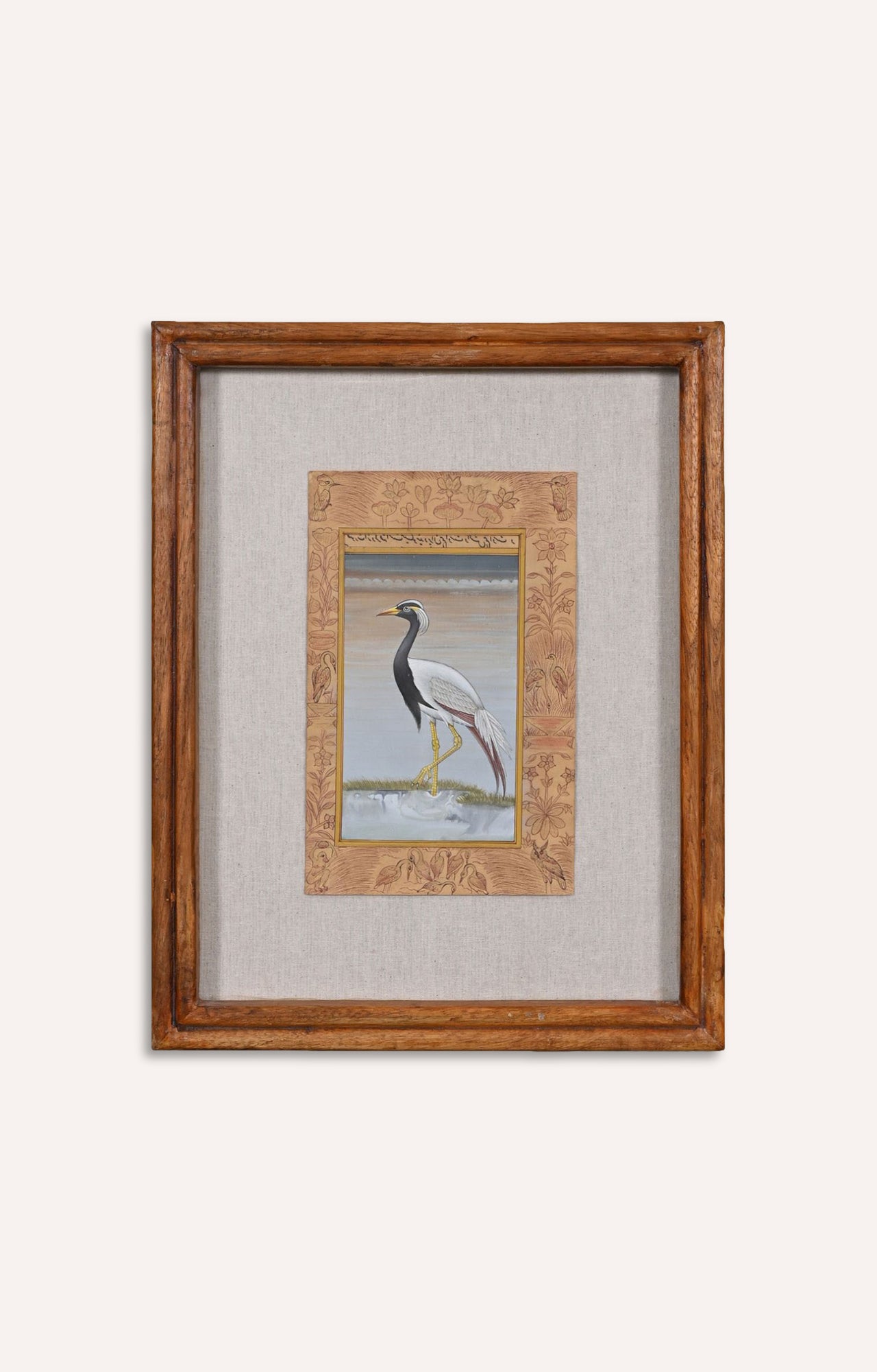 Miniature botanical hand painting (Framed)