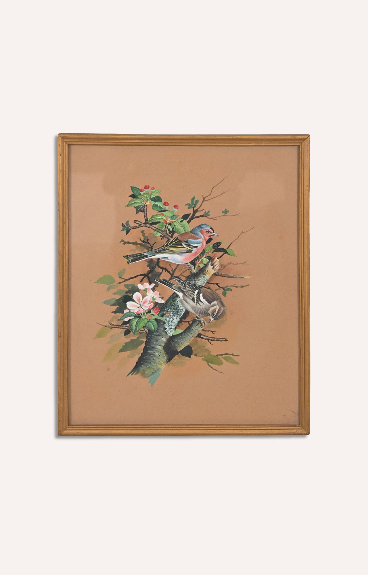 Miniature botanical hand painting (Framed)