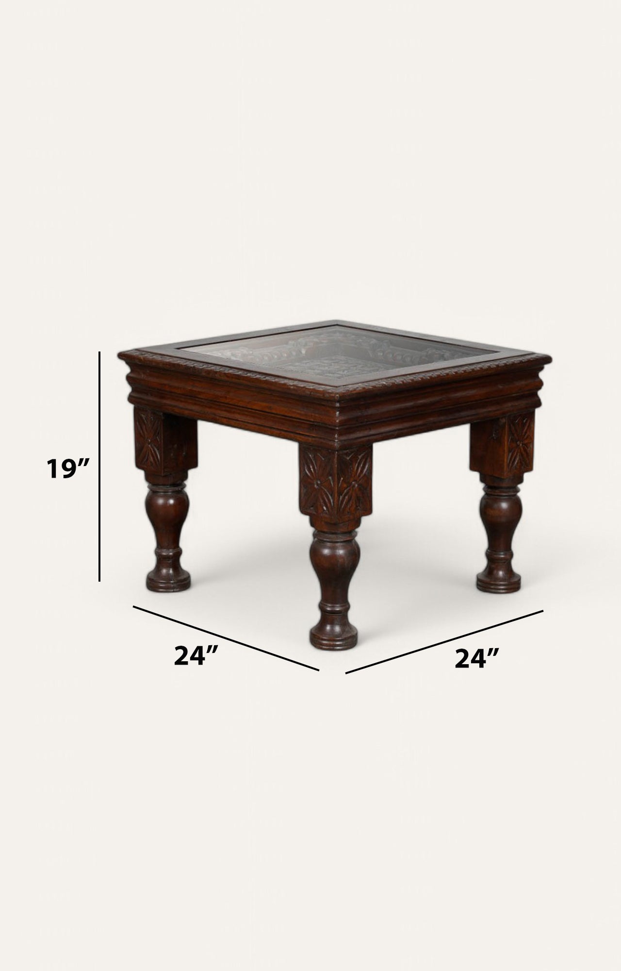 Mughal Wooden Side Table