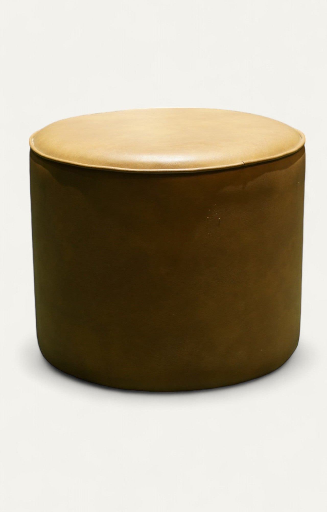 Leather Uphol Stool
