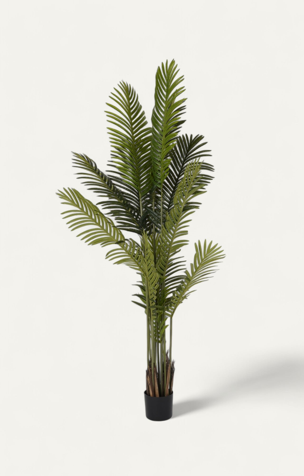Artificial Green Palm Tree - 6.5 Feet
