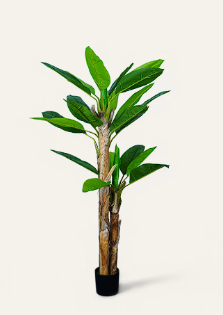 Artificial Banana Leaf Plant – 6.5 Feet