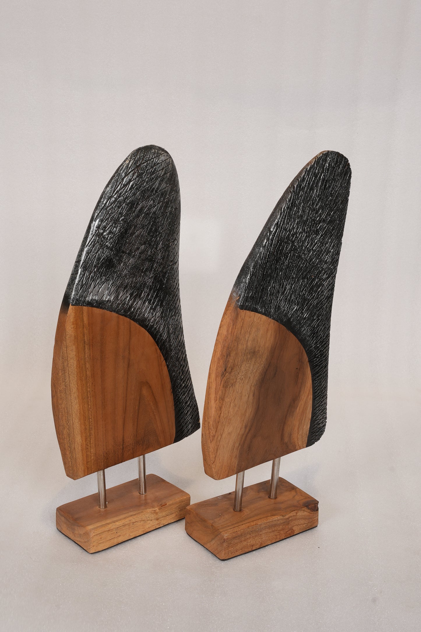 Fin Wooden Sculpture