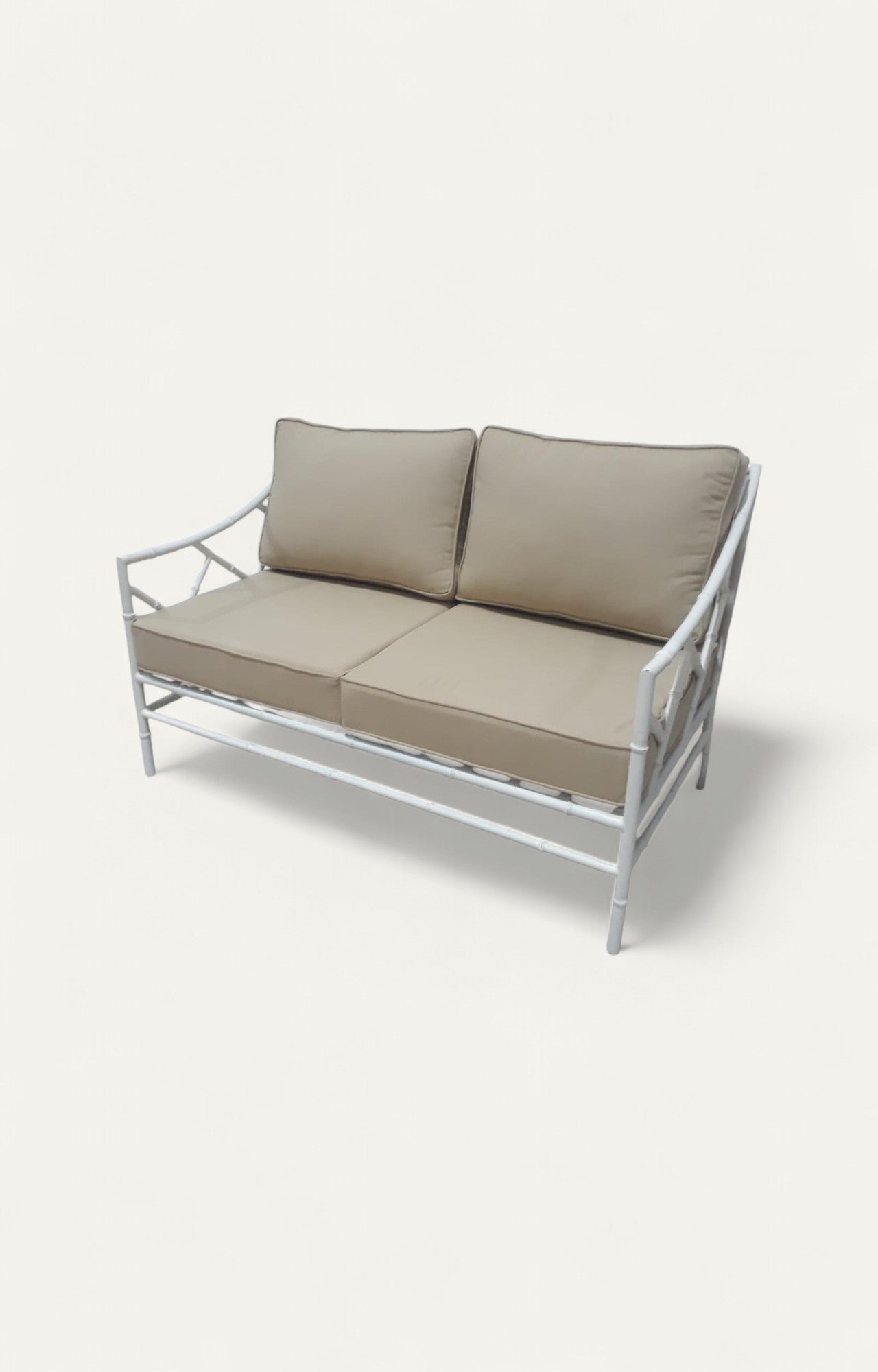 Iron Bamboo 2 Seater Sofa