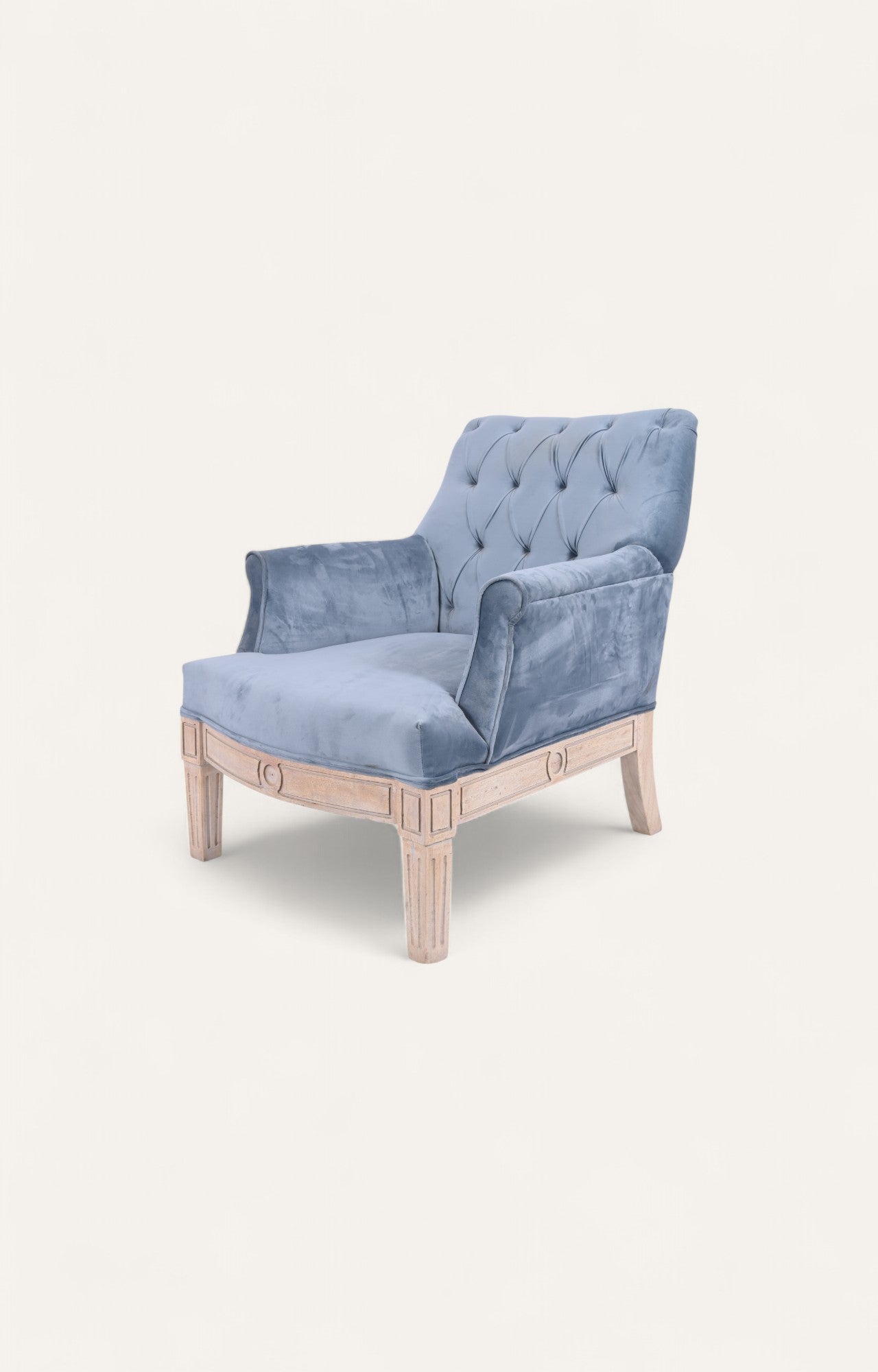 Luxury Tufted Arm Chair
