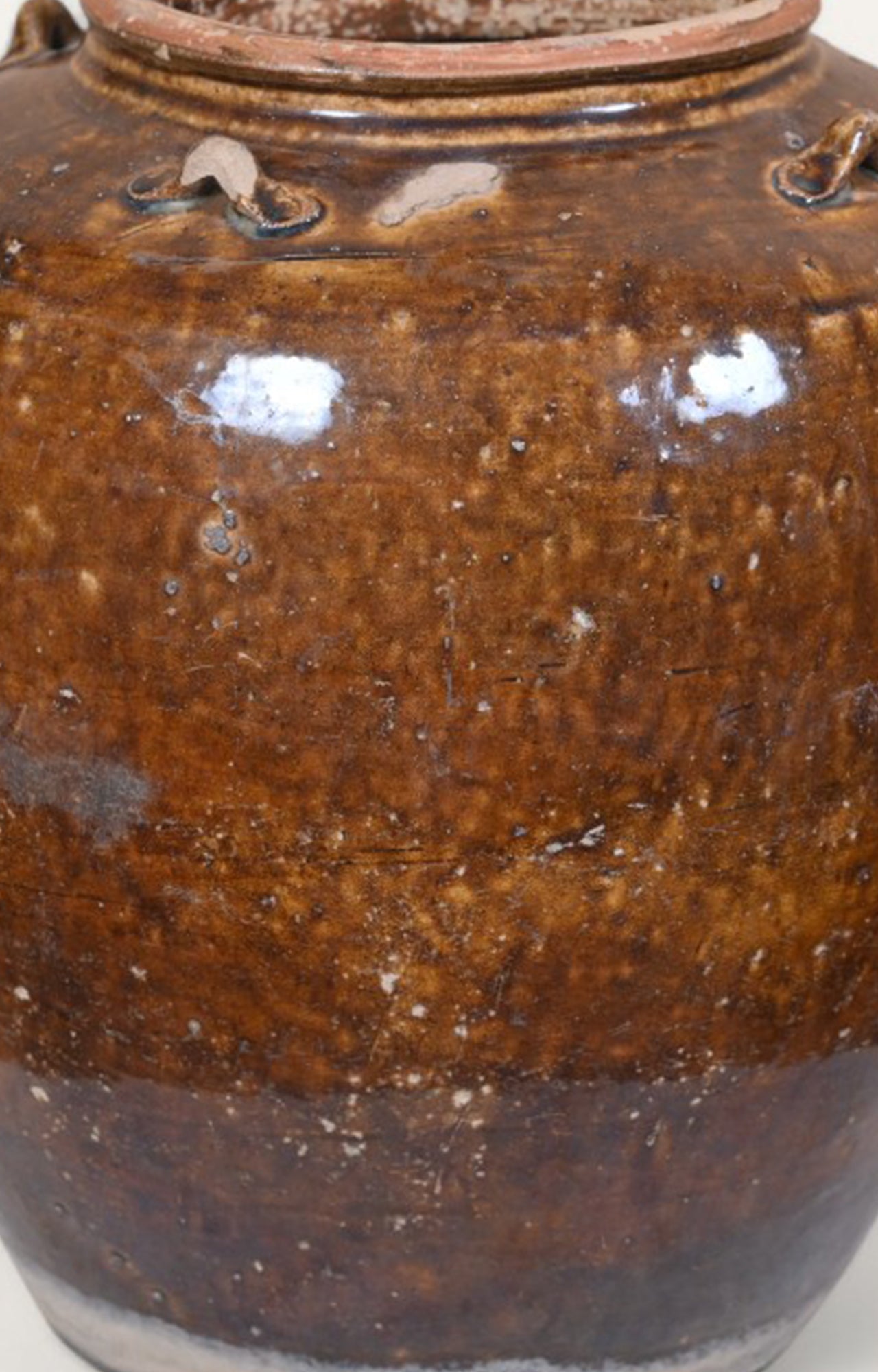 Brown Earthenware Clay Pot