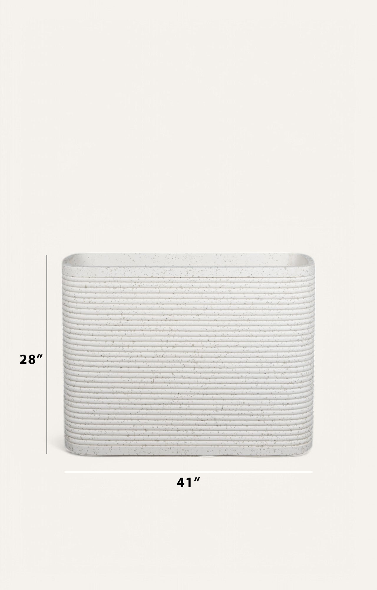 Modern Stripe Planter Big