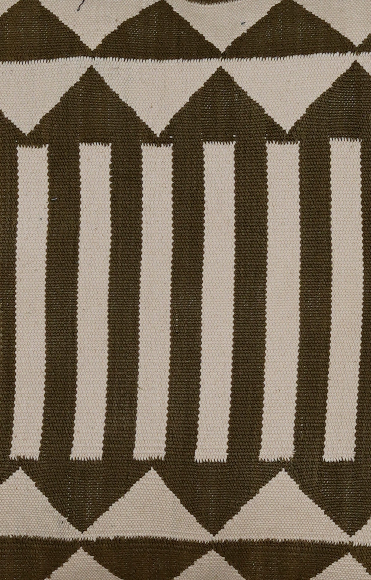 Geometric pattern Handwoven Cushion