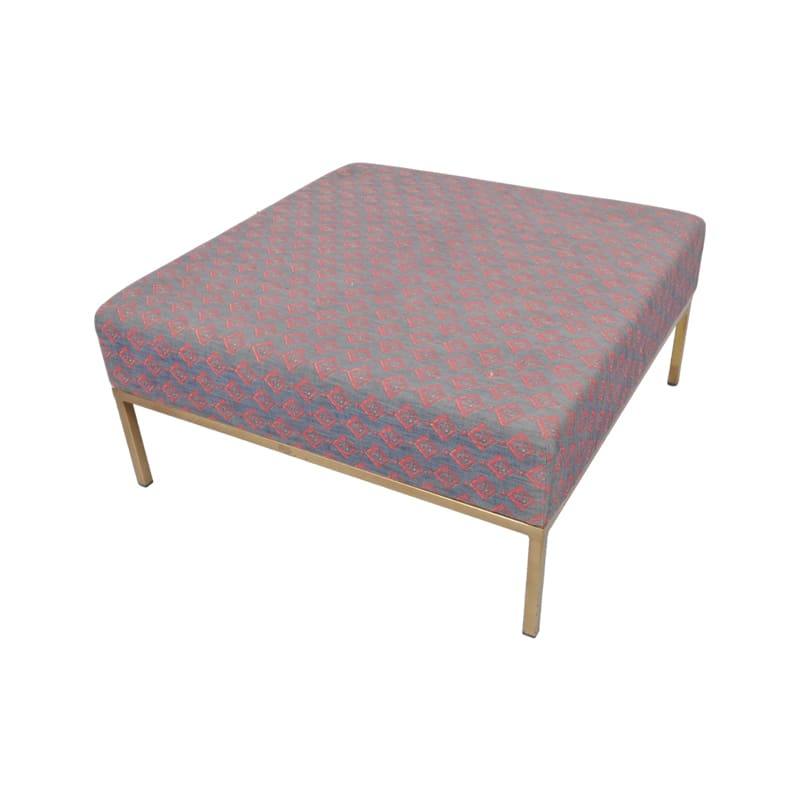 Metal Framed Ottoman