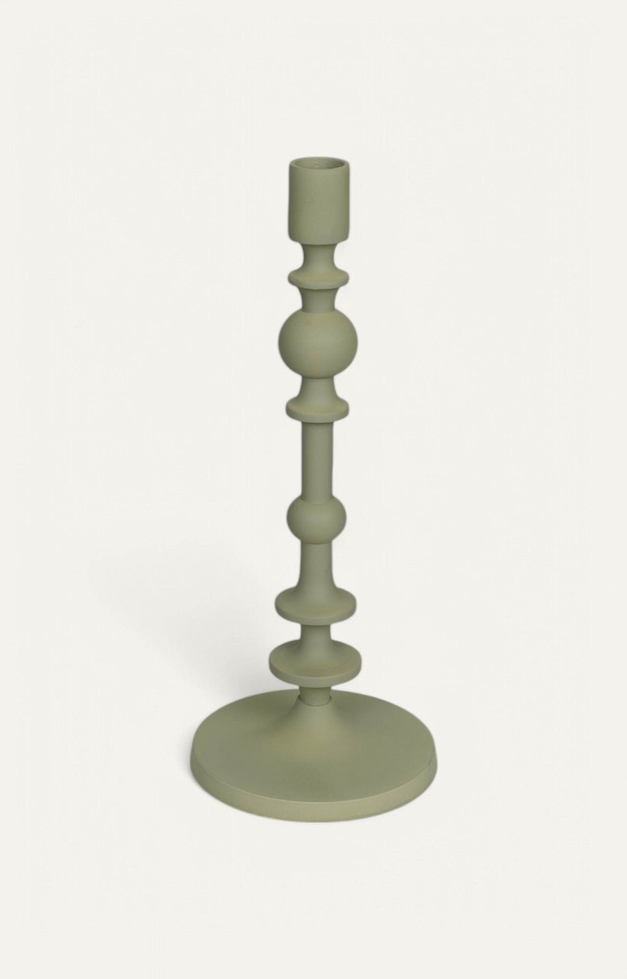 Indian Khaki Long Candle Stand