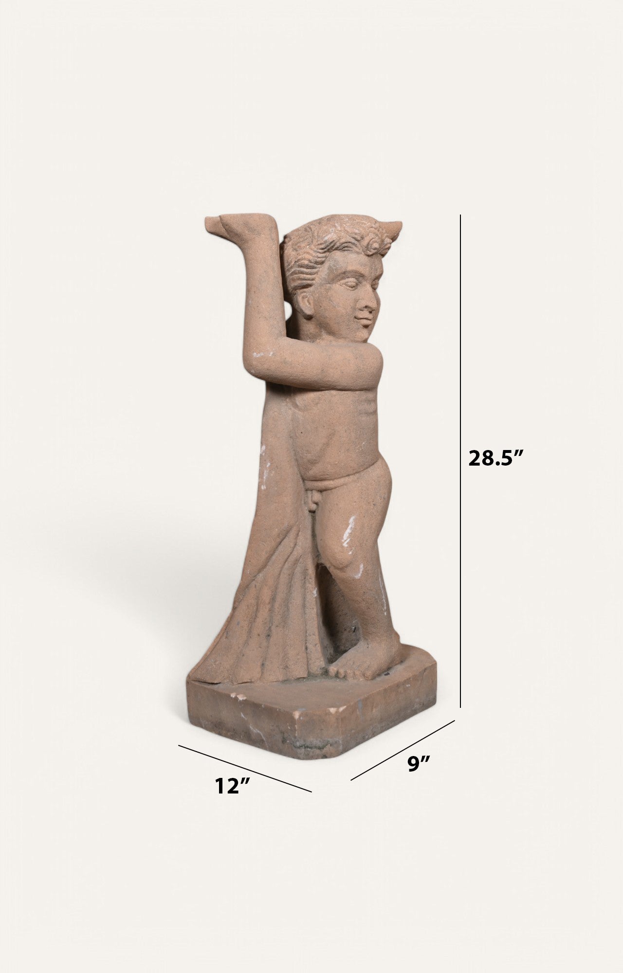 Roman Angel Sandstone Sculpture