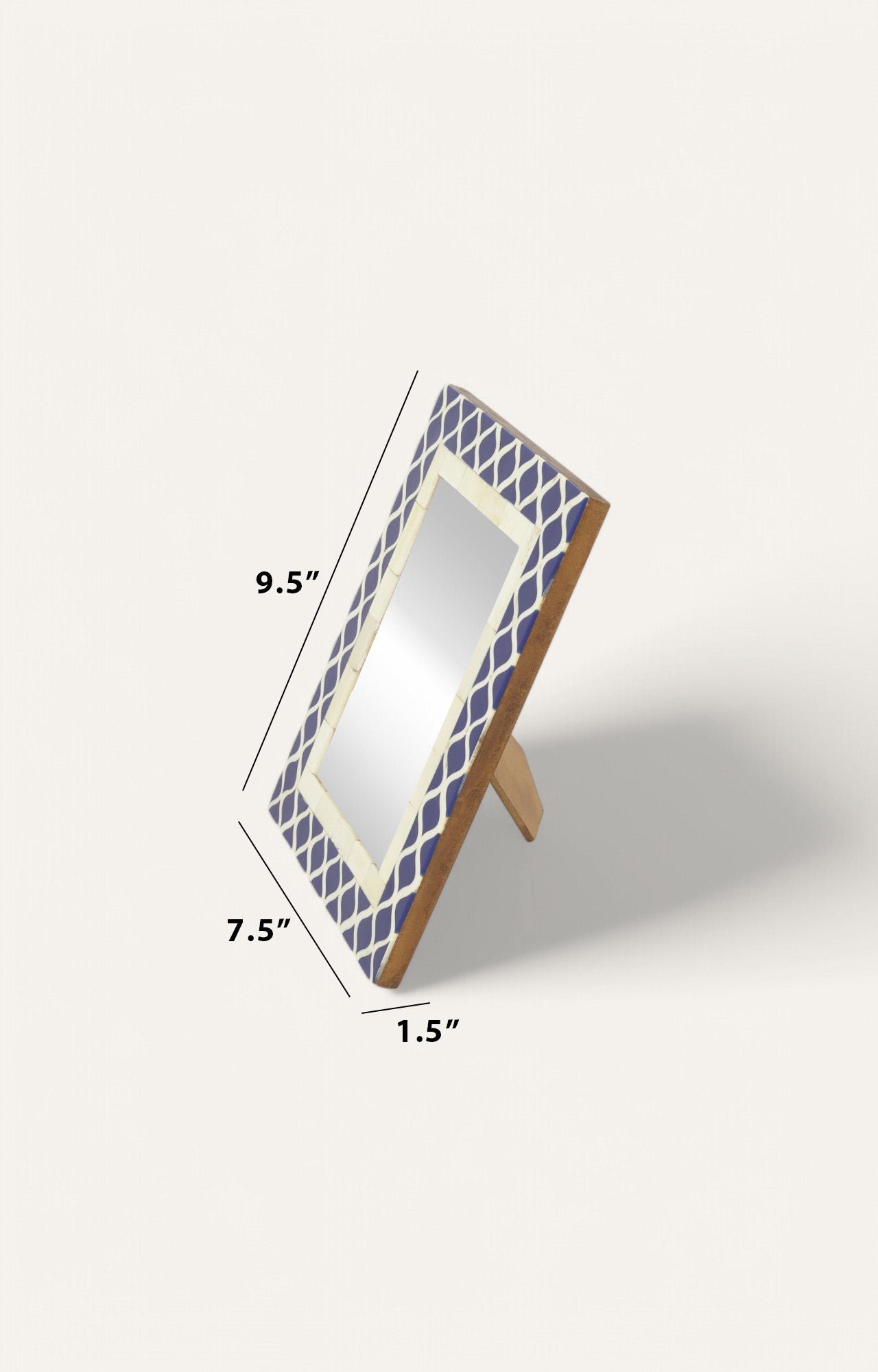 Moroccan Resin and Bone Inlay Countertop Photo Frame